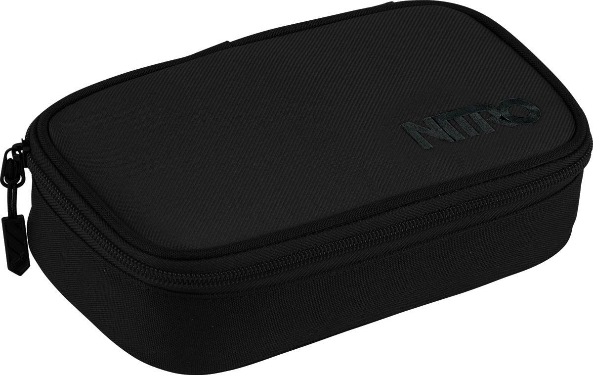 NITRO Etui Pencil Case XL, True Black Pennenetui, slordig etui, luie doos, pennen etui