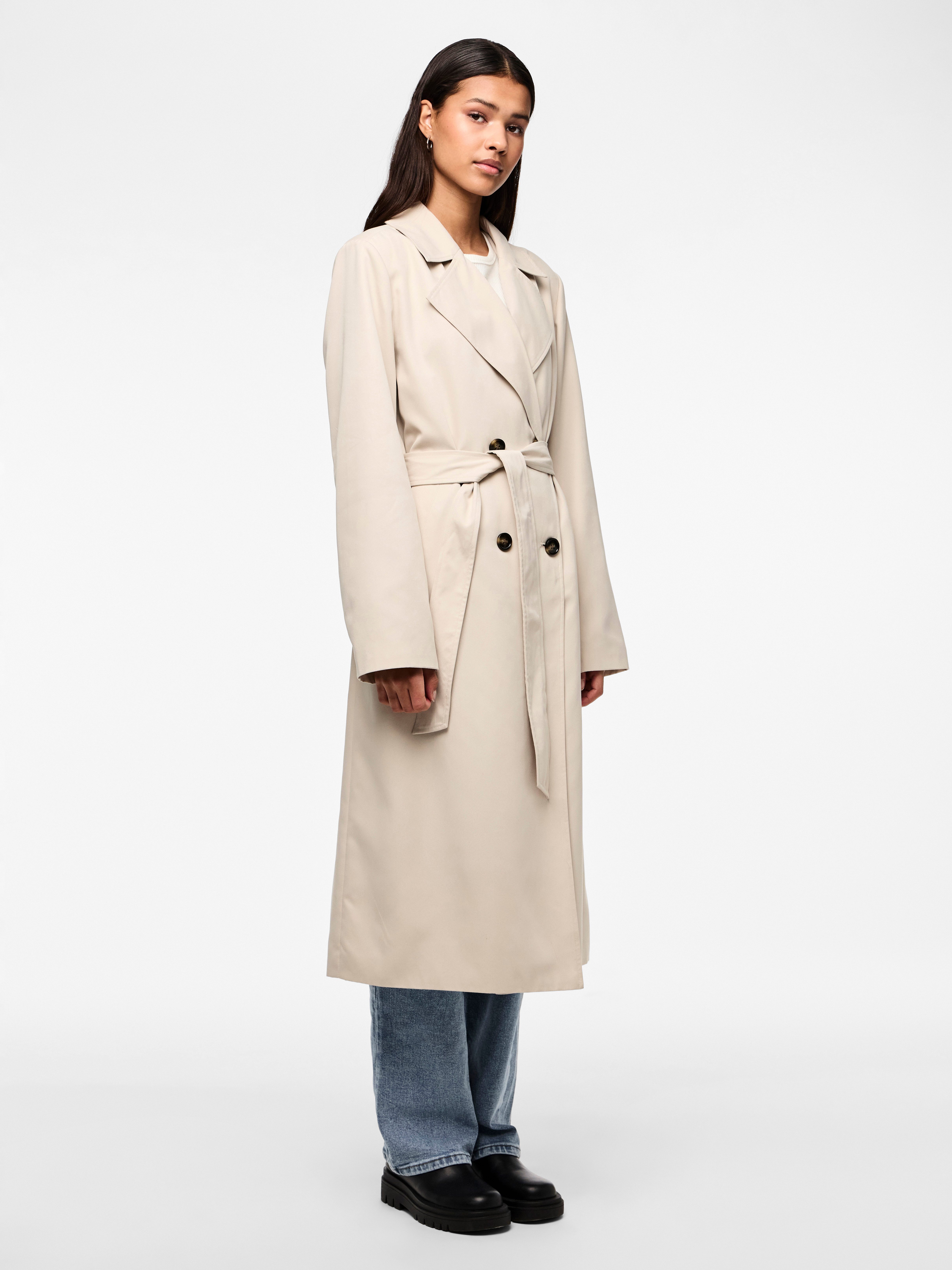 pieces Trenchcoat PCSCARLETT LS TRENCHCOAT NOOS