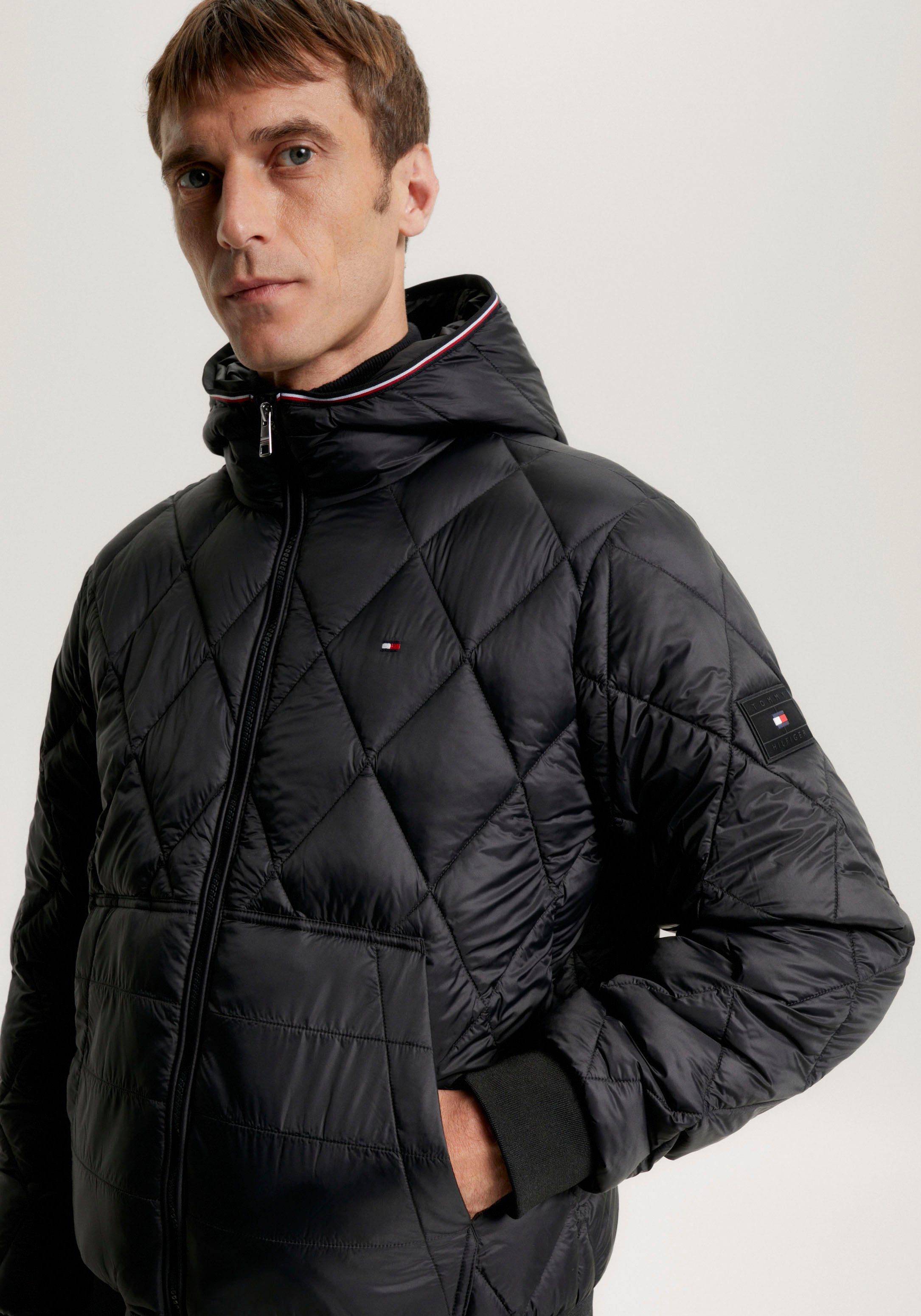 Tommy Hilfiger Gewatteerde jas MIX QUILT RECYCLED