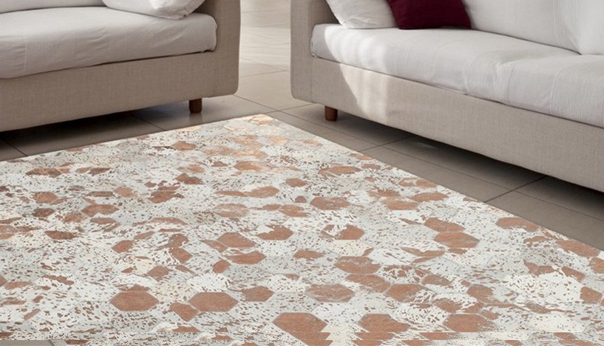 calo-deluxe Vachtvloerkleed Scarllet 210 echte runderhuid, woonkamer