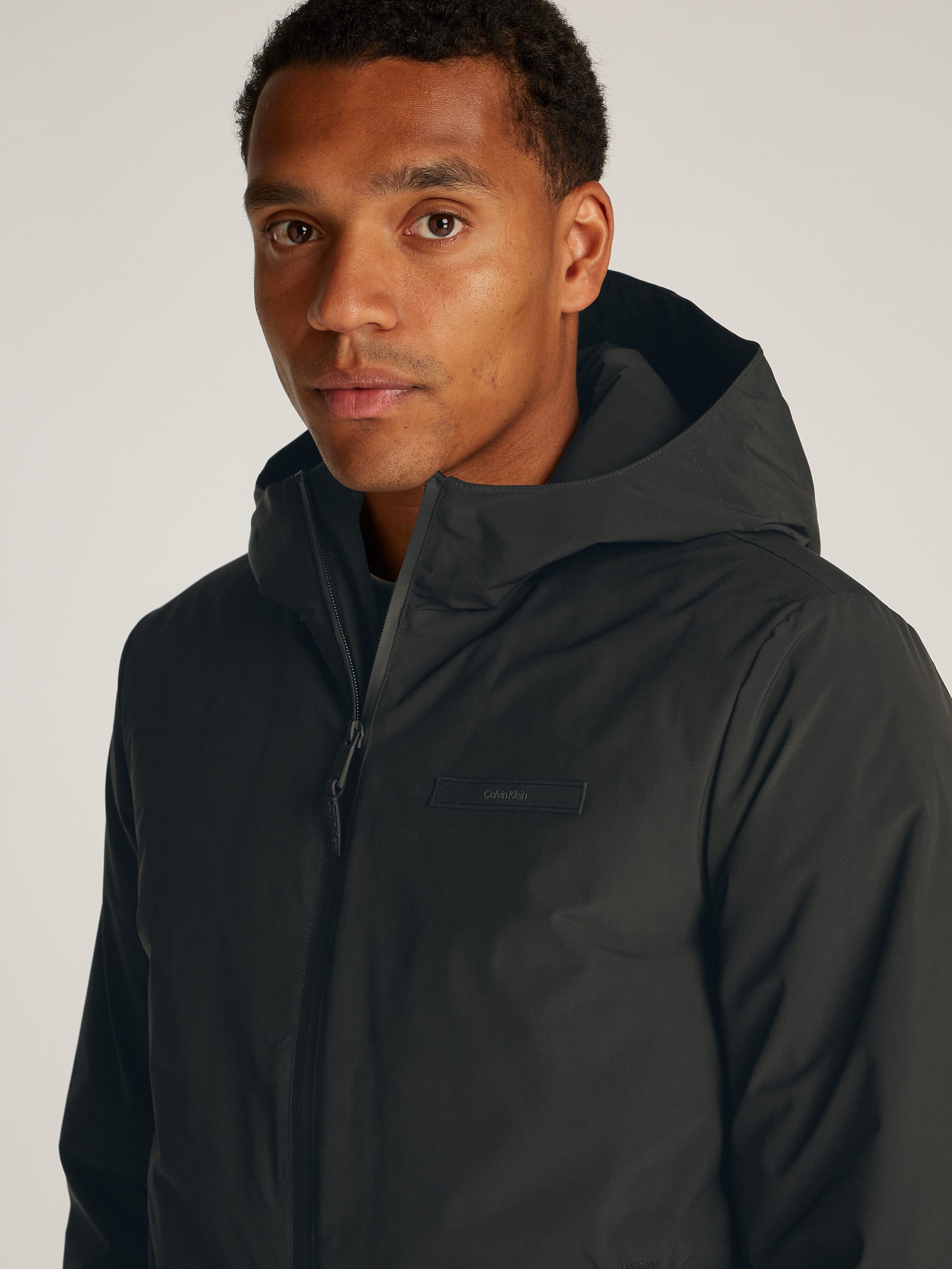 Calvin Klein Outdoorjack TECHNICAL NON-QUILT JACKET HOOD