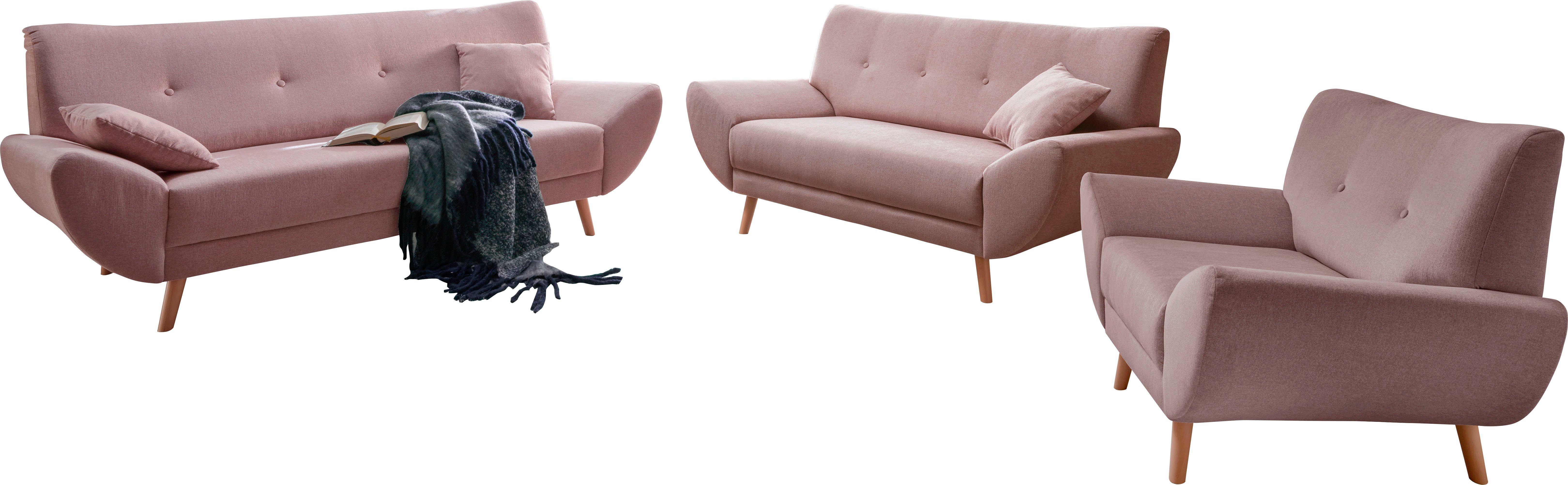 Home affaire Zithoek BASTA Comfortabele golfvering (3-delig)