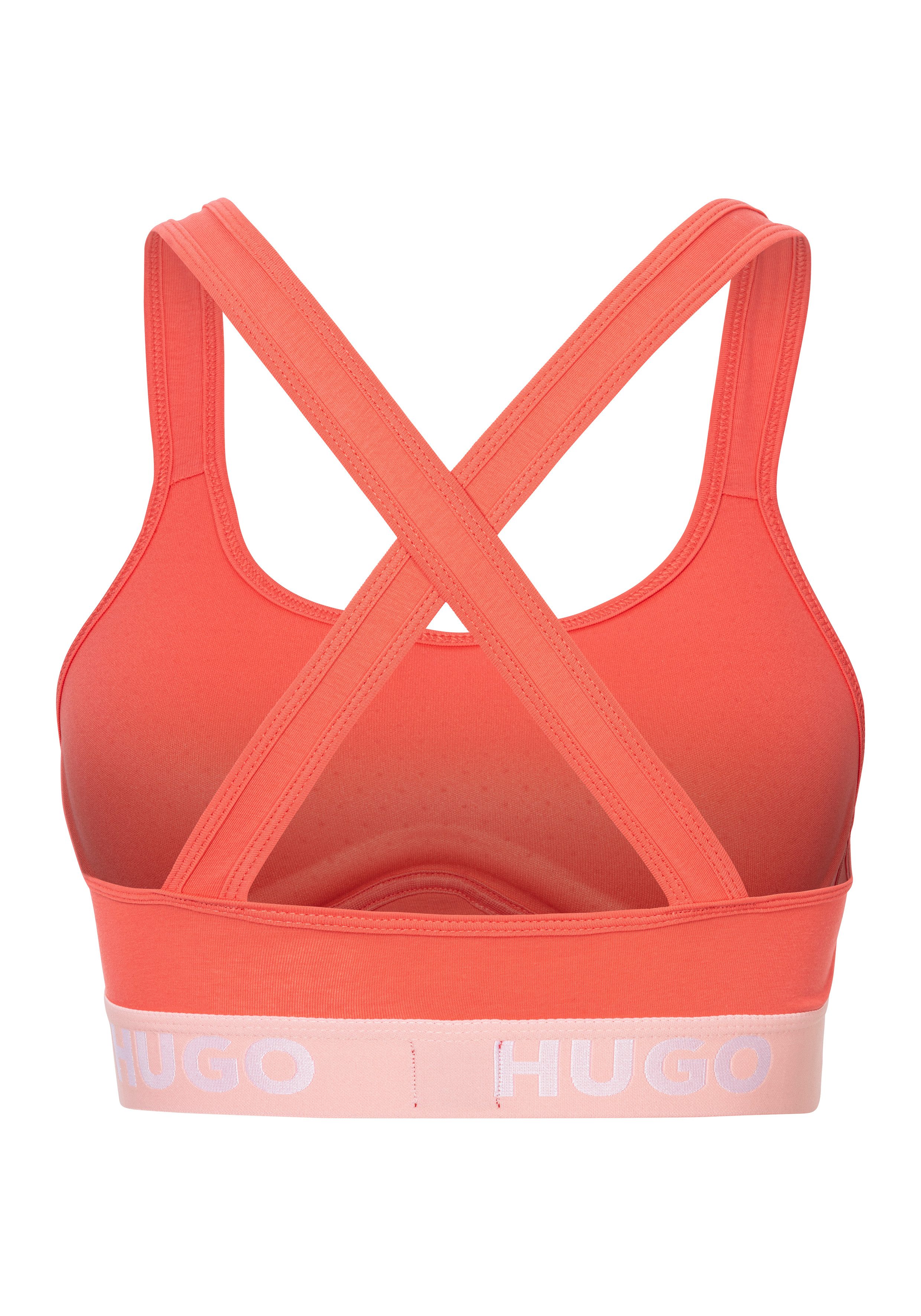HUGO underwear Bralette-bh BRALETTE PADDED SPOR met hugo logo aan de tailleband