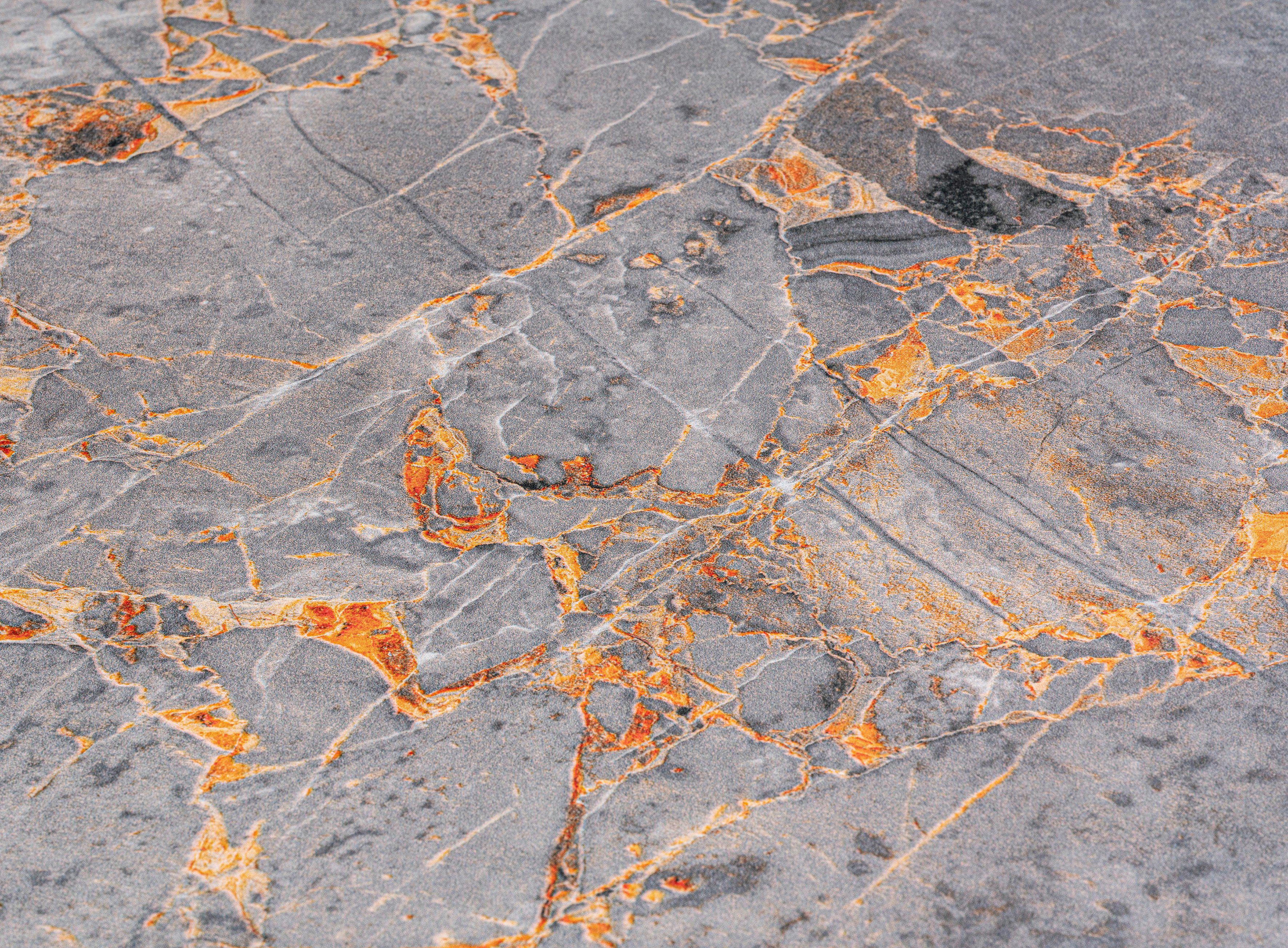 WENKO Toiletzitting Grey Marble met reliëf, van antibacteriële duroplast