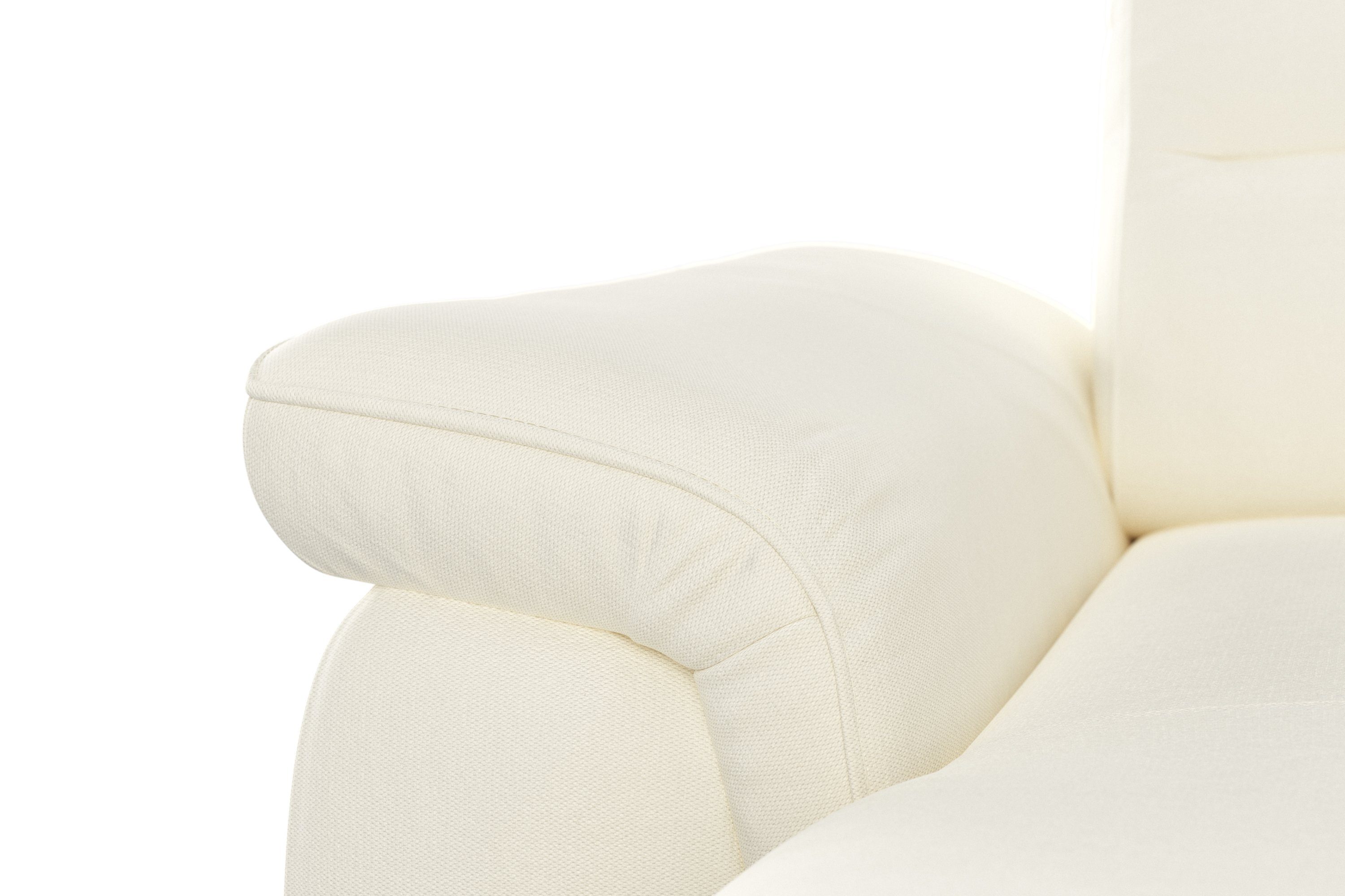 sit&more Zithoek Sinatra U-vorm optioneel met verstelbare hoofdsteun en armleuning etc.