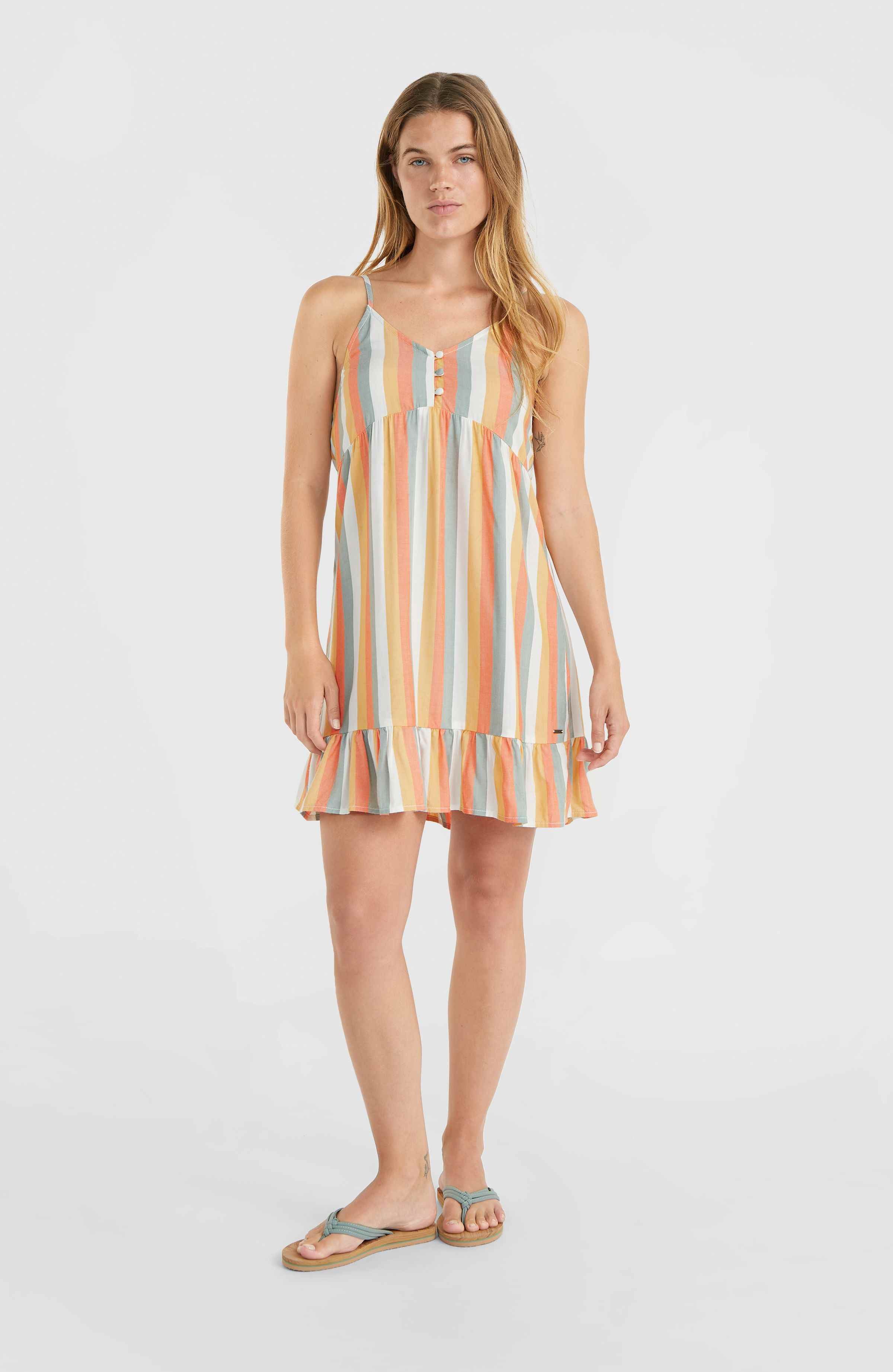 O'Neill Mini-jurk MALU BEACH DRESS met een ronde hals