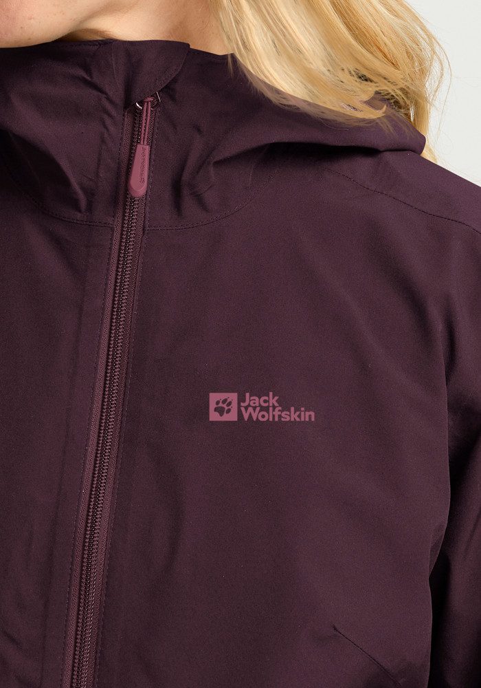 Jack Wolfskin Functioneel 3-in-1-jack MOONRISE 3IN1 JKT W (2-delig)