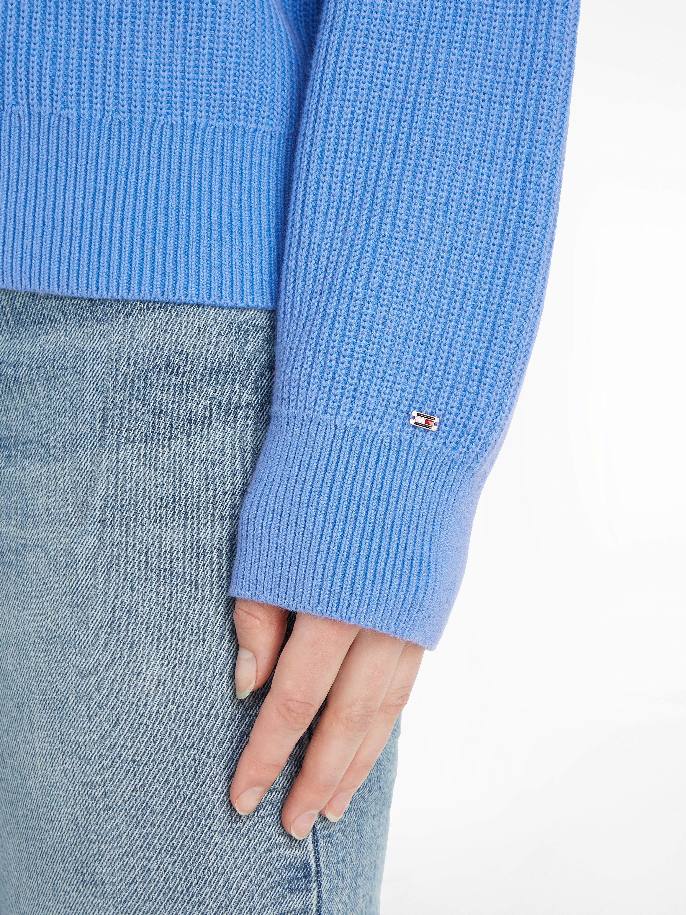 Tommy Hilfiger Trui met ronde hals met merklabel