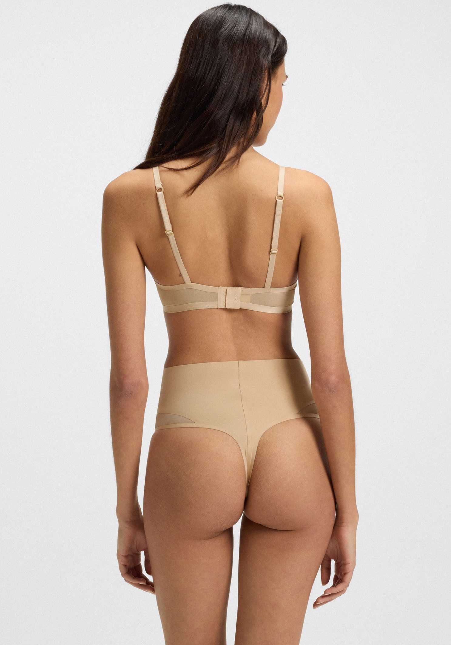 BOSS Modellerende string High Waist Shapewear THONG B.BODY