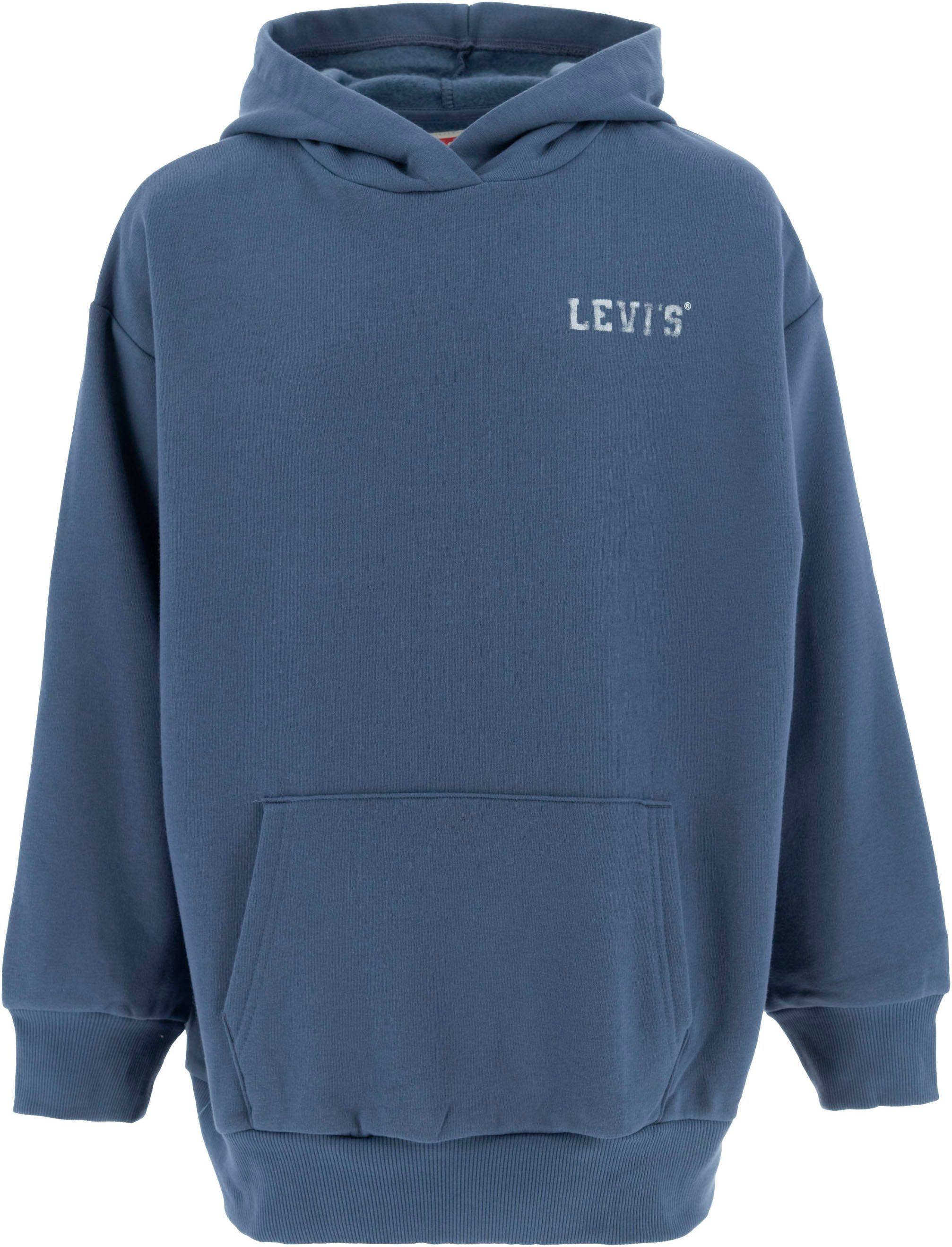 Levi's Kidswear Hoodie LVG LEVIS COLLEGIATE HOODIE met coole rugprint voor meisjes