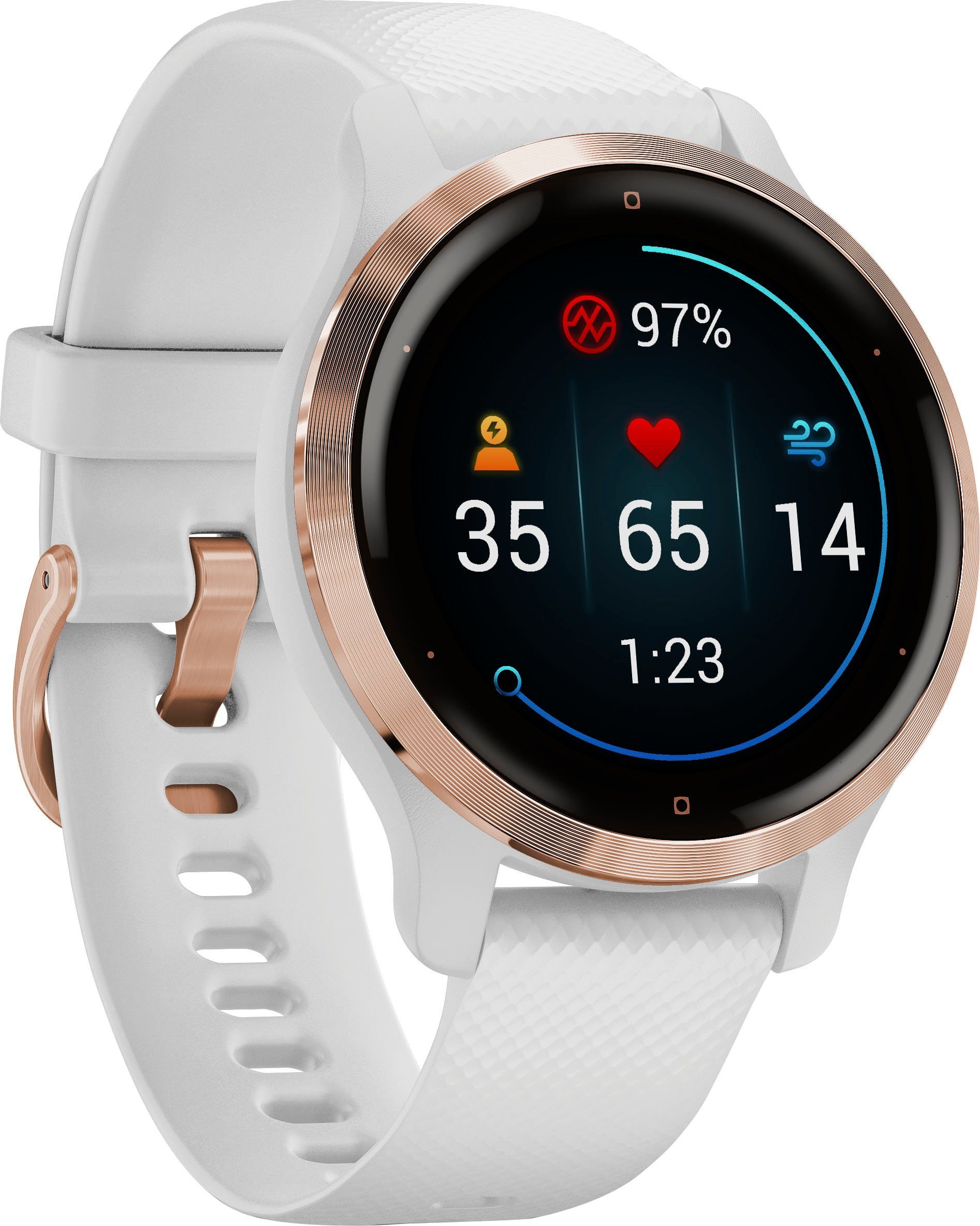 Garmin Smartwatch Venu 2S 25 reeds geïnstalleerde sport-apps
