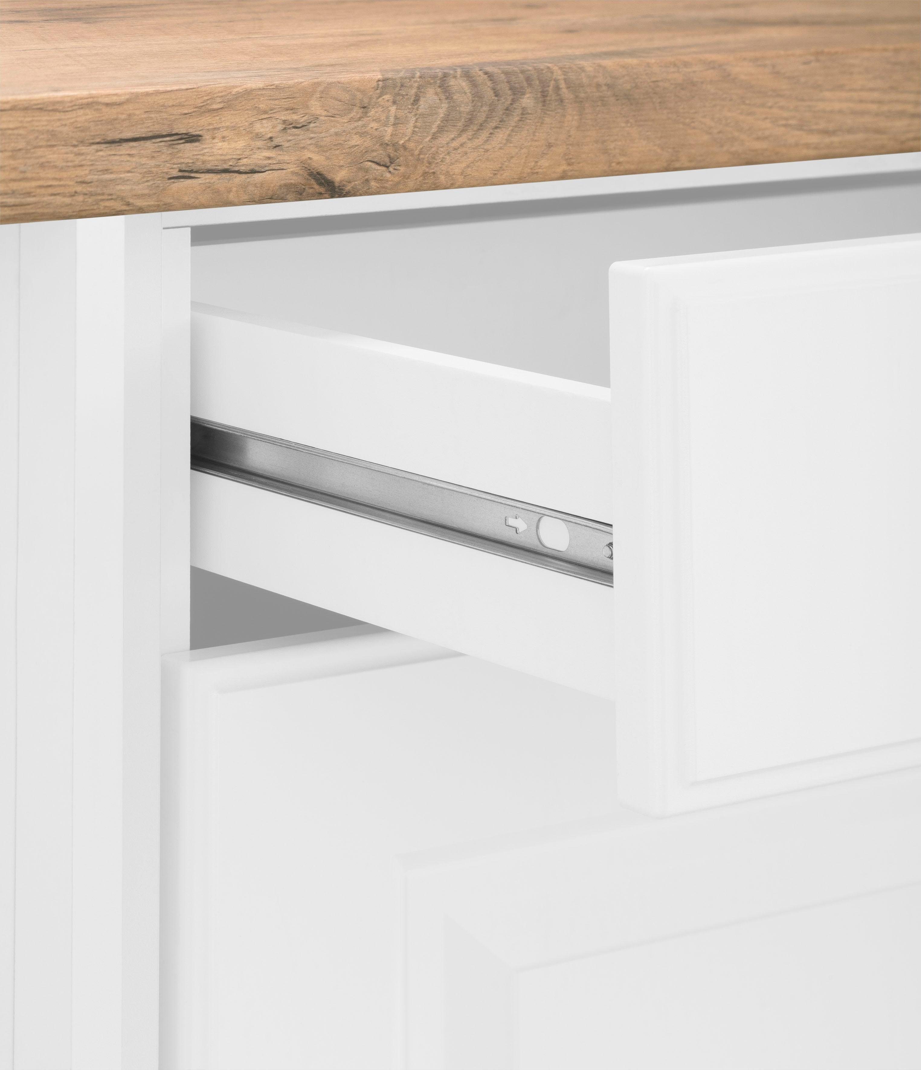 wiho Küchen Onderkast Erla 150 cm breed met vakkenfront