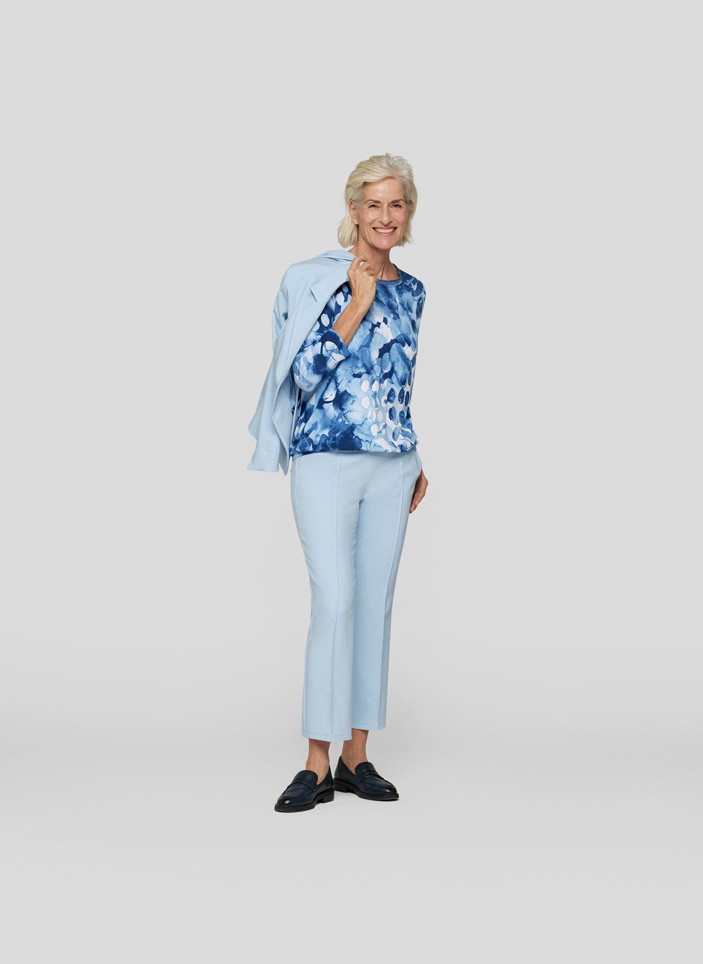 Rabe Shirt met 3/4 mouwen met print all-over