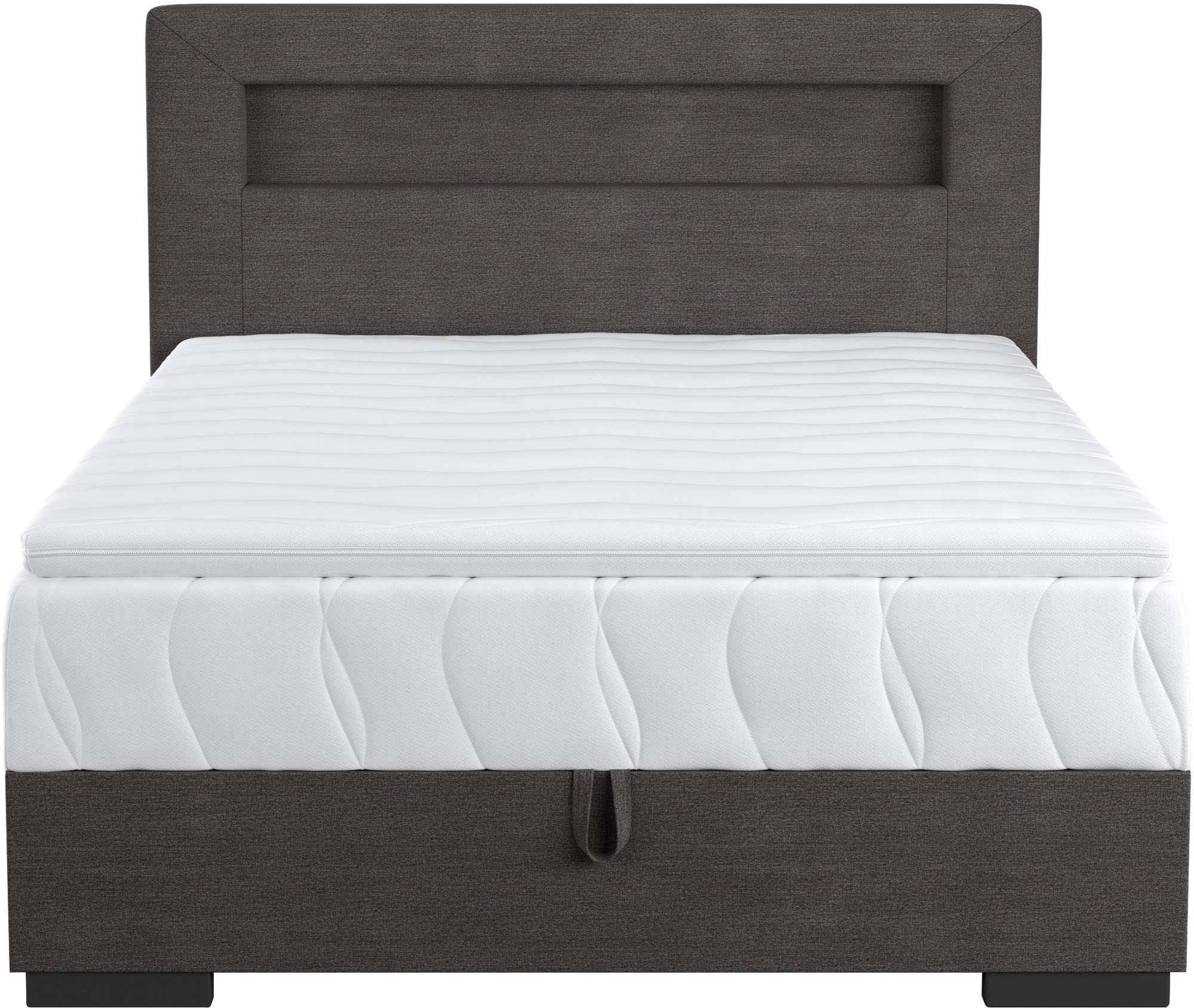COTTA Boxspring Kelly uitgerust met led-licht, incl. bedlade