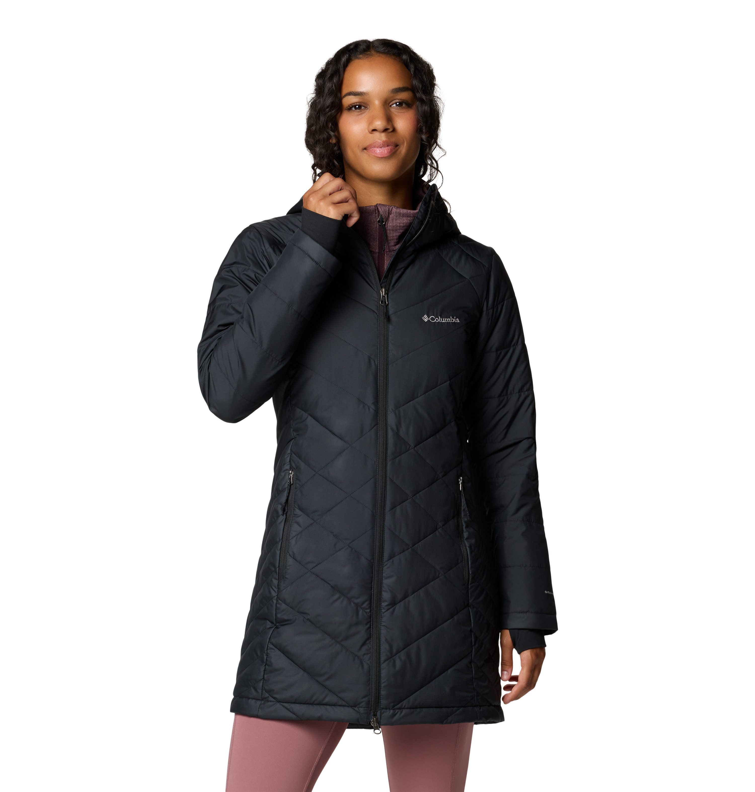 Columbia Gewatteerde jas Heavenly™ Long Hooded Jacket