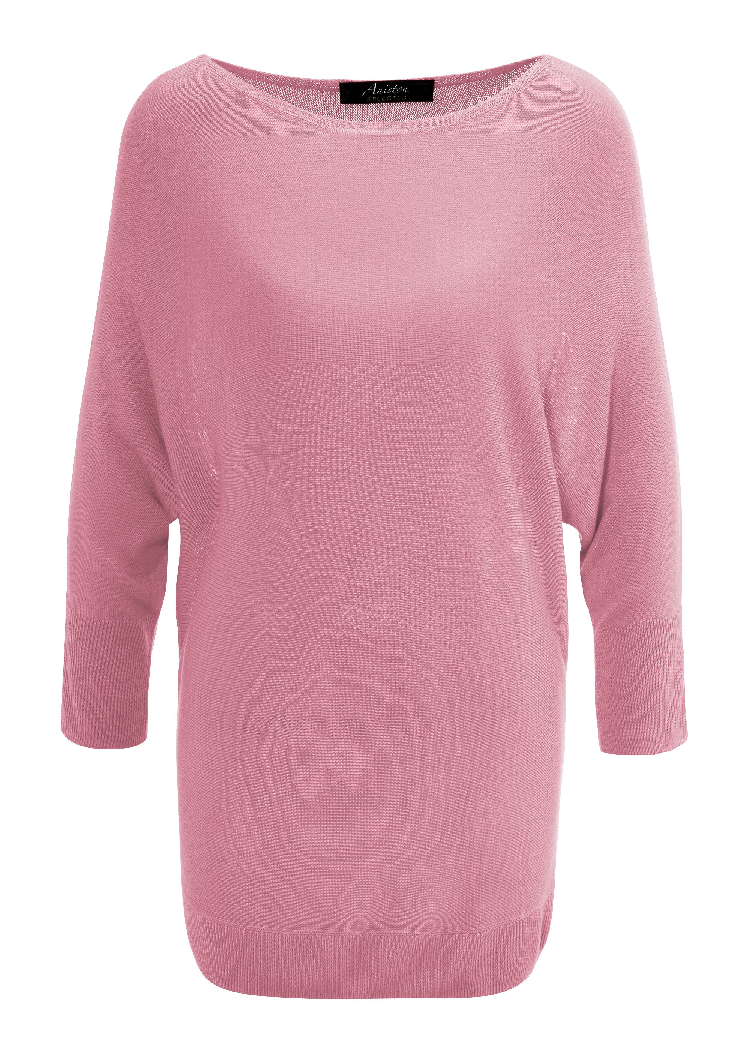 Aniston SELECTED Gebreide trui met boothals - nieuwe collectie