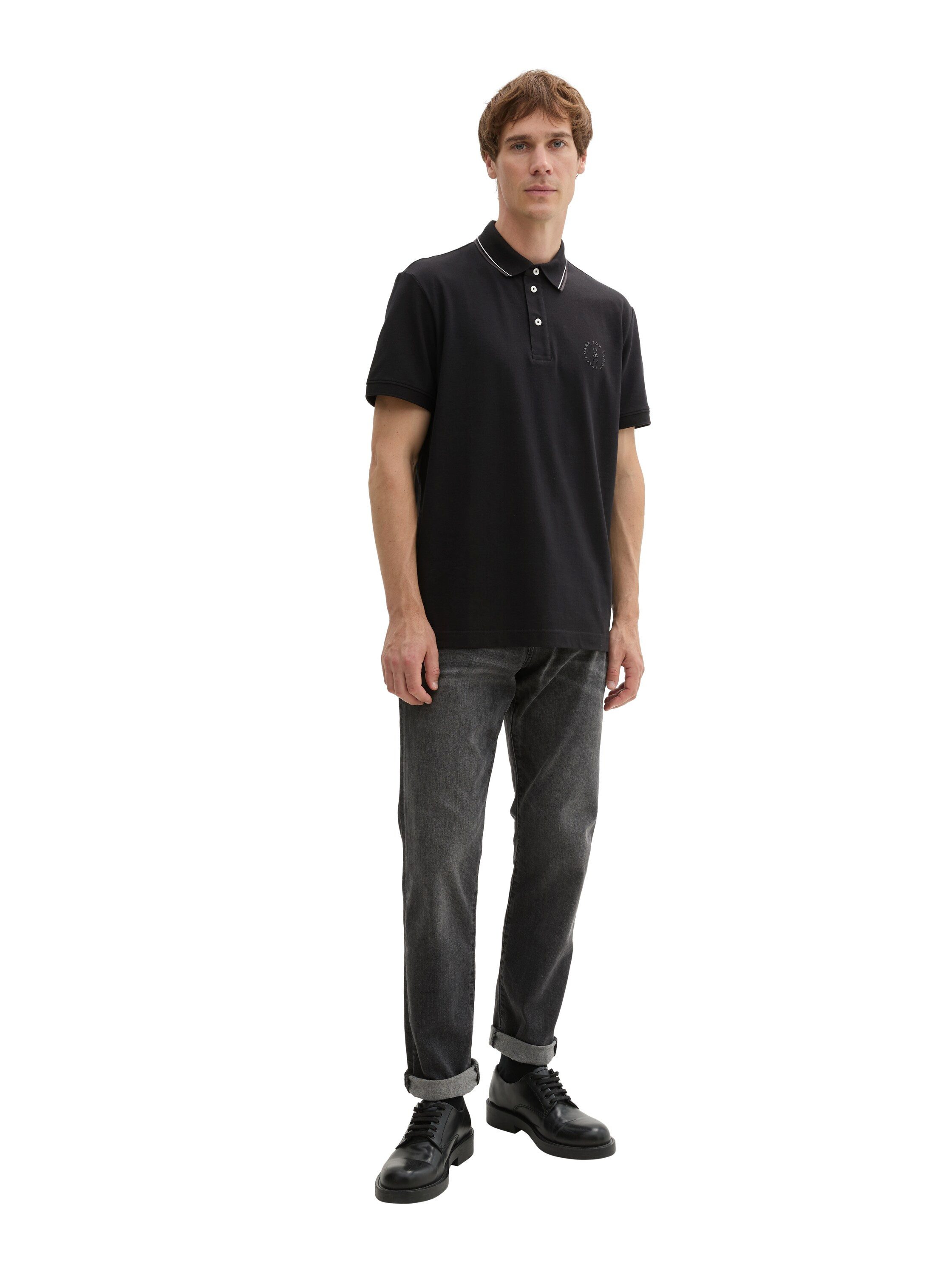 Tom Tailor Poloshirt met logoprint