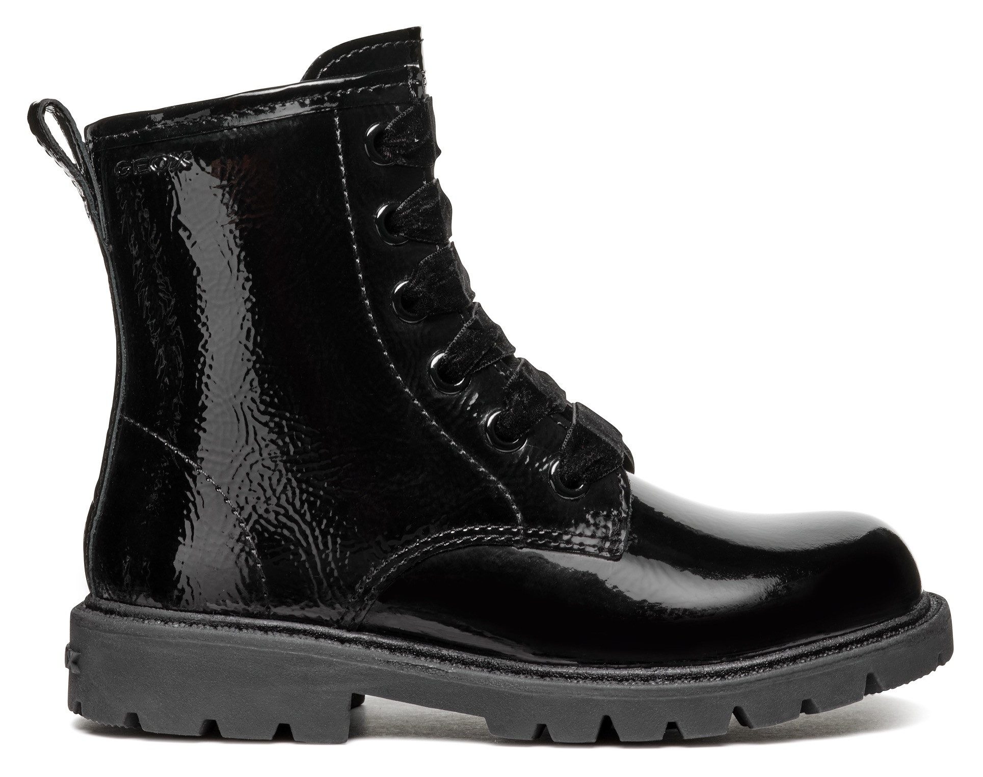 Geox Veterlaarzen J SHAYLAX GIRL A Bikerboots, winterlaarzen, laarzen met ritssluiting