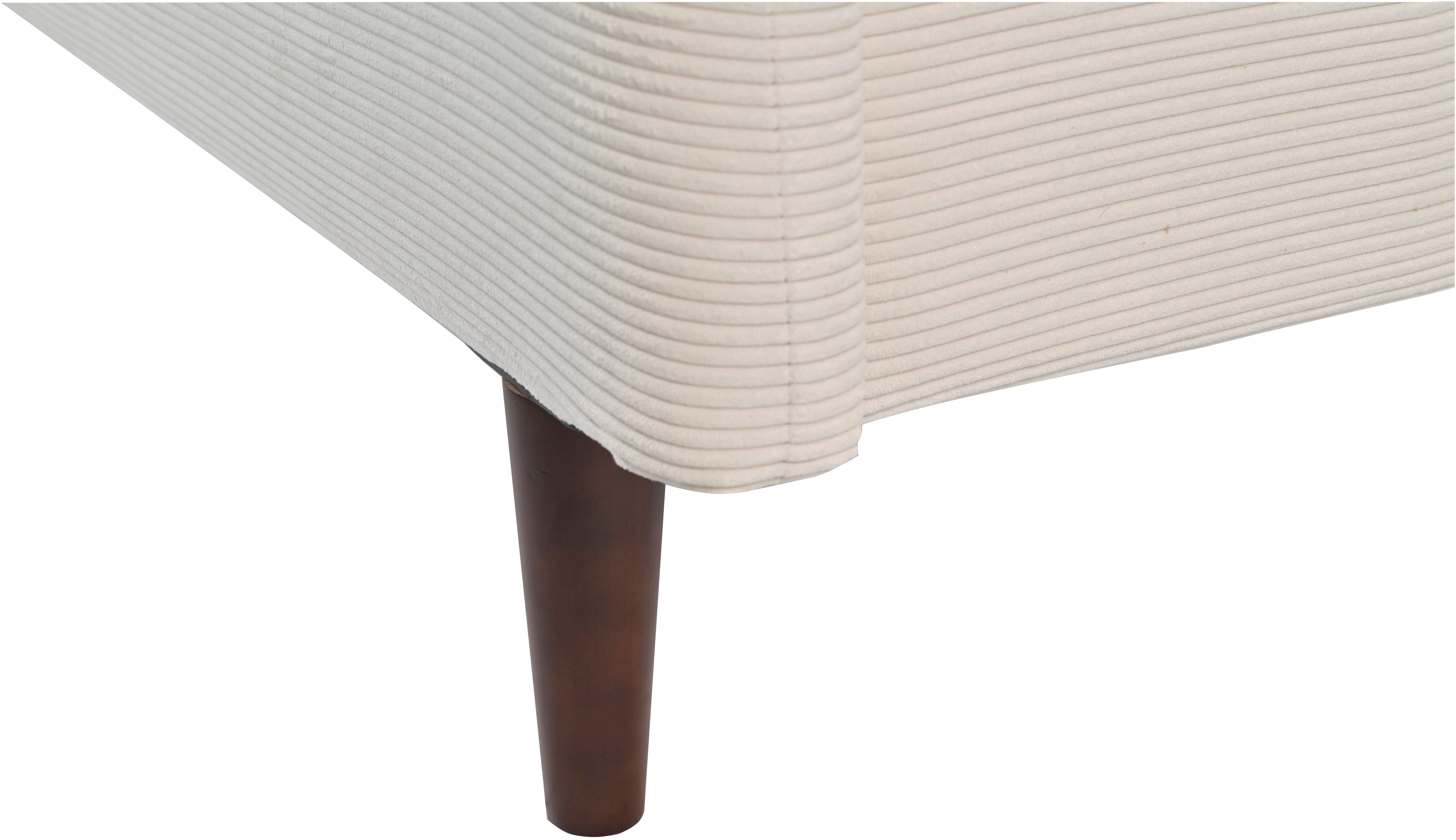 Home affaire Gestoffeerd bed Sambre inclusief lattenbodem, verkrijgbaar in 140 & 180 cm breedte