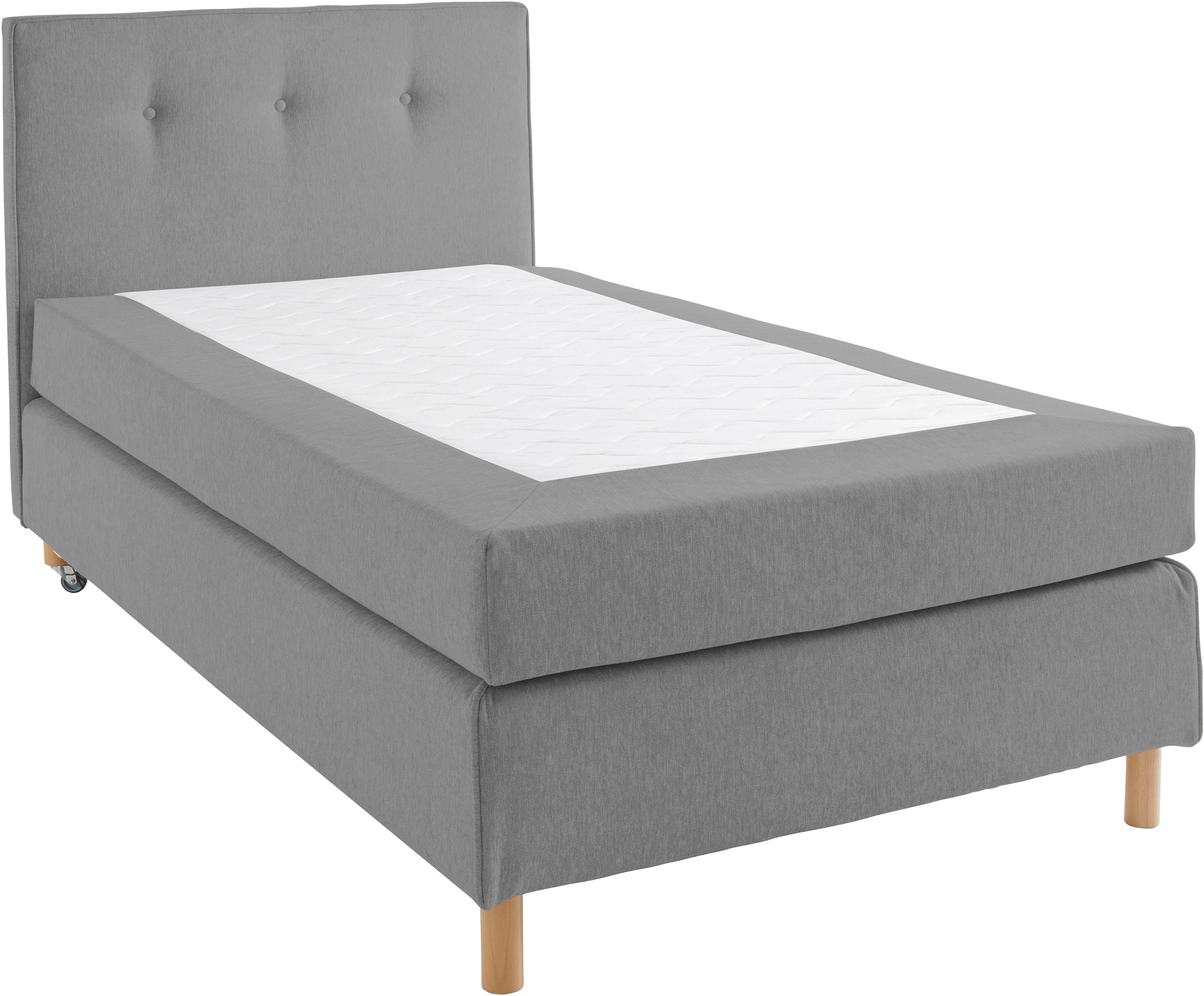 Home affaire Boxspring Heimatblick 100x200cm naar wens uitbreidbaar naar dubbel- en familiebest