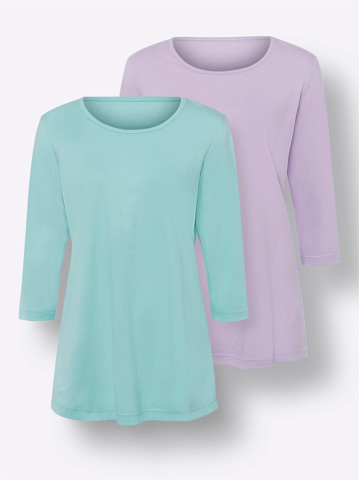 Classic Basics Lang shirt Set van 2 shirts (2-delig)