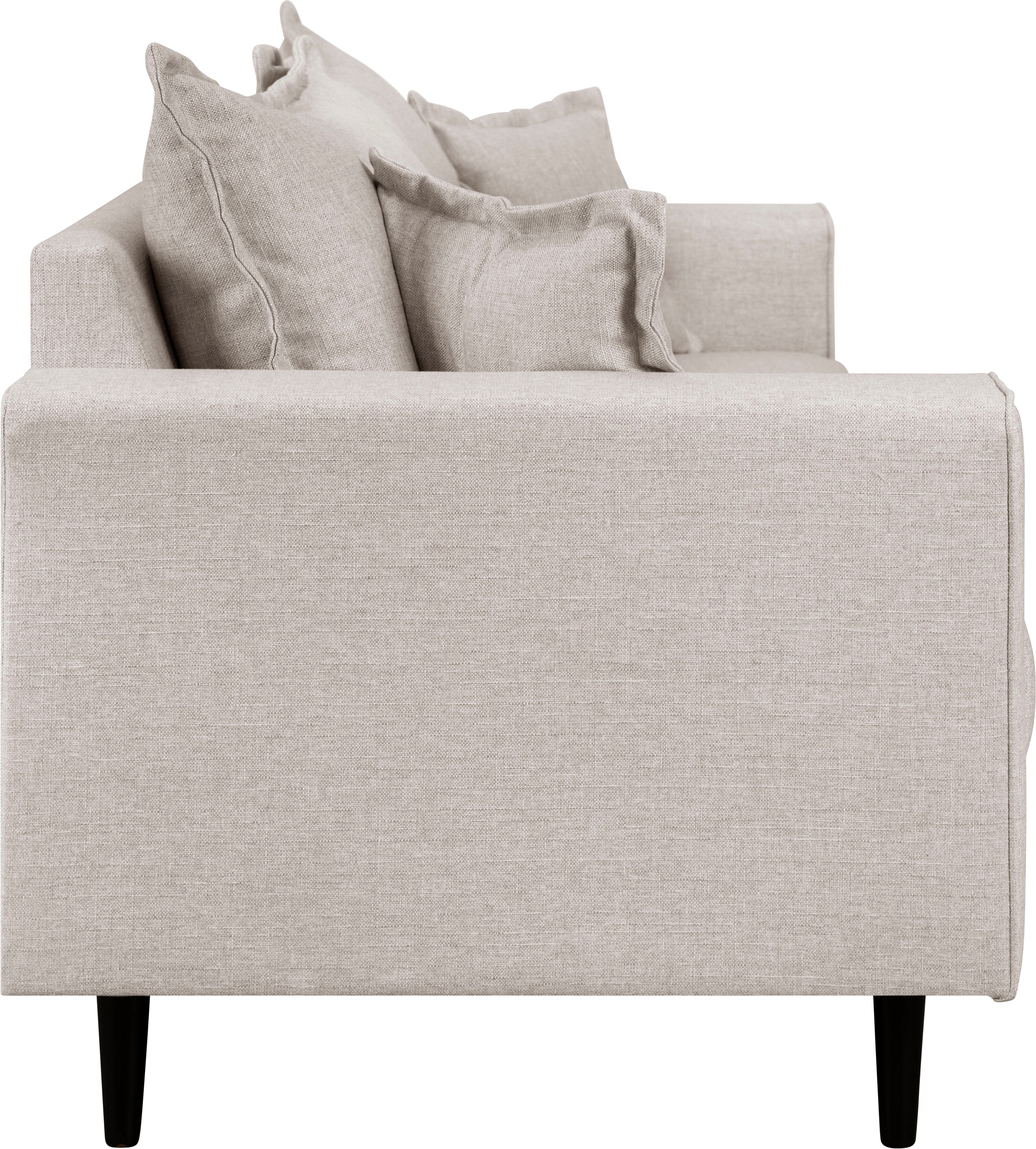 Home affaire 2-zitsbank VEYRAS, hoog zitcomfort, afmetingen B/D/H: 162/84/76 cm