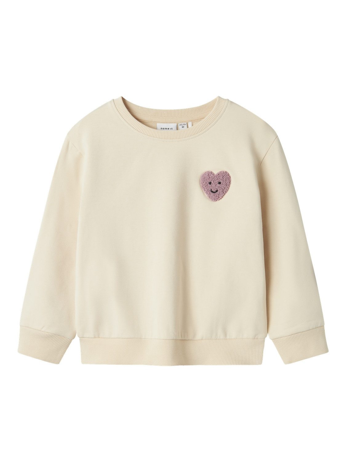 Name It Sweatshirt NMFSMILE LS NREG SWEAT BOX BRU