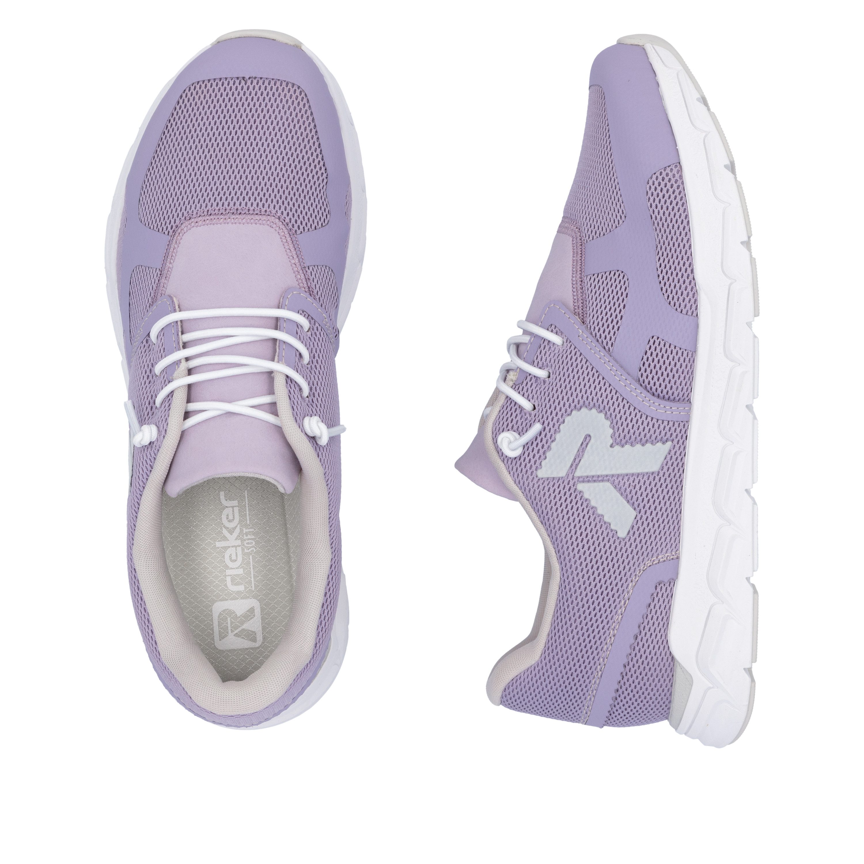 RIEKER Sport Slip-on sneakers Preston , vrijetijdsschoen, lage schoen, instapschoen met elastiek