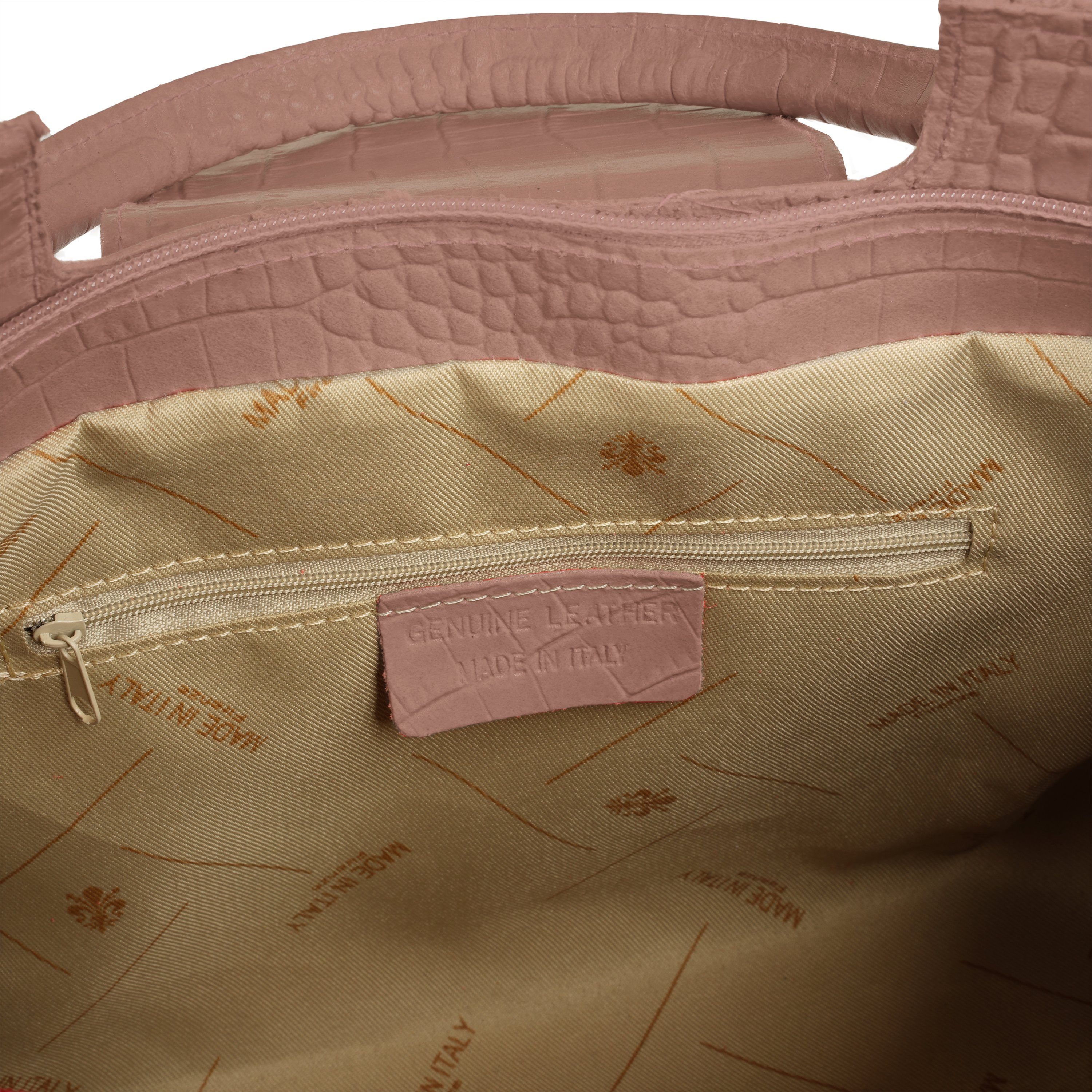 Cluty Tas echt leer, made in italy