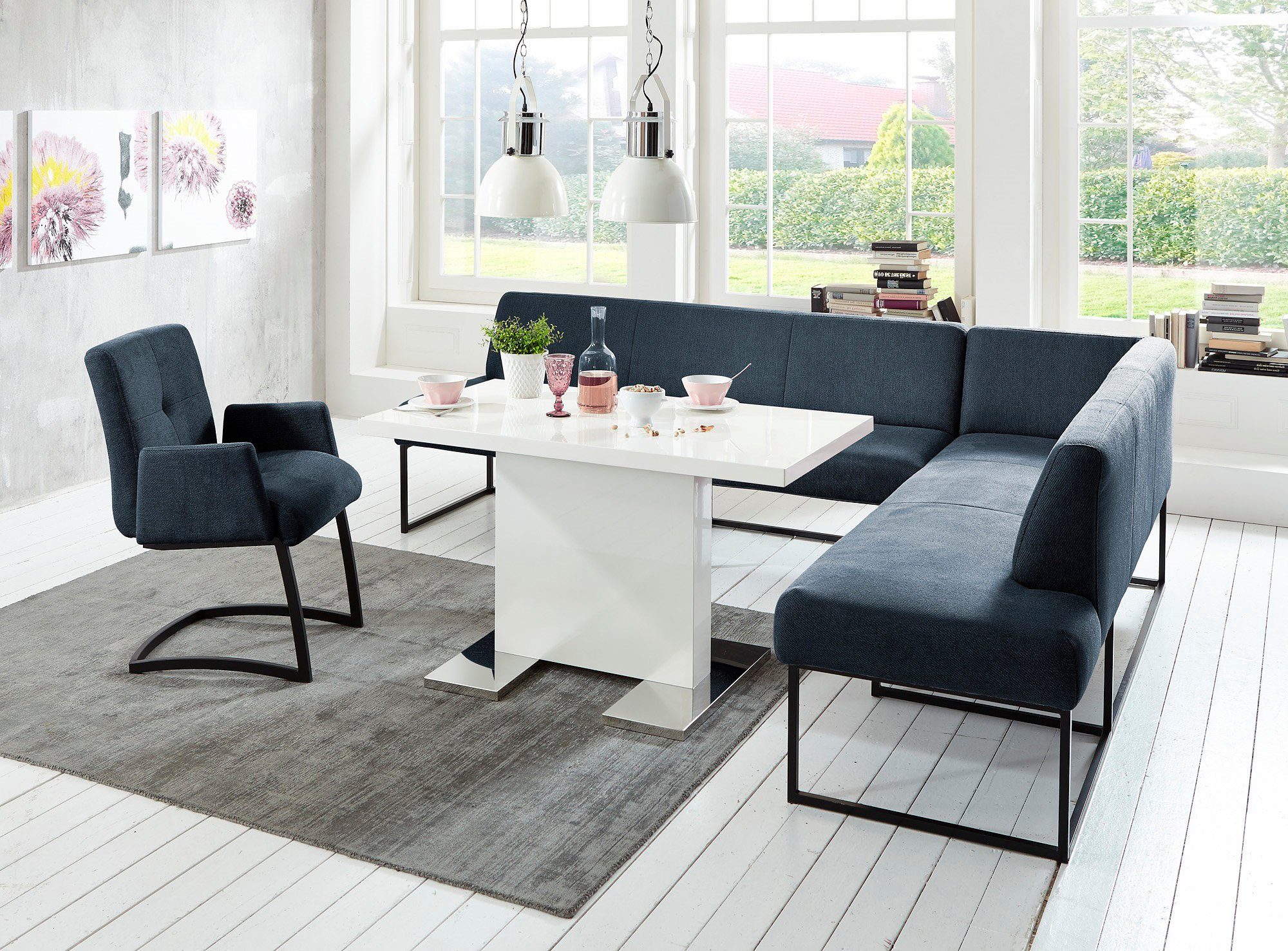 exxpo - sofa fashion Hoekbank Affogato, hoog zitcomfort, comfortabel