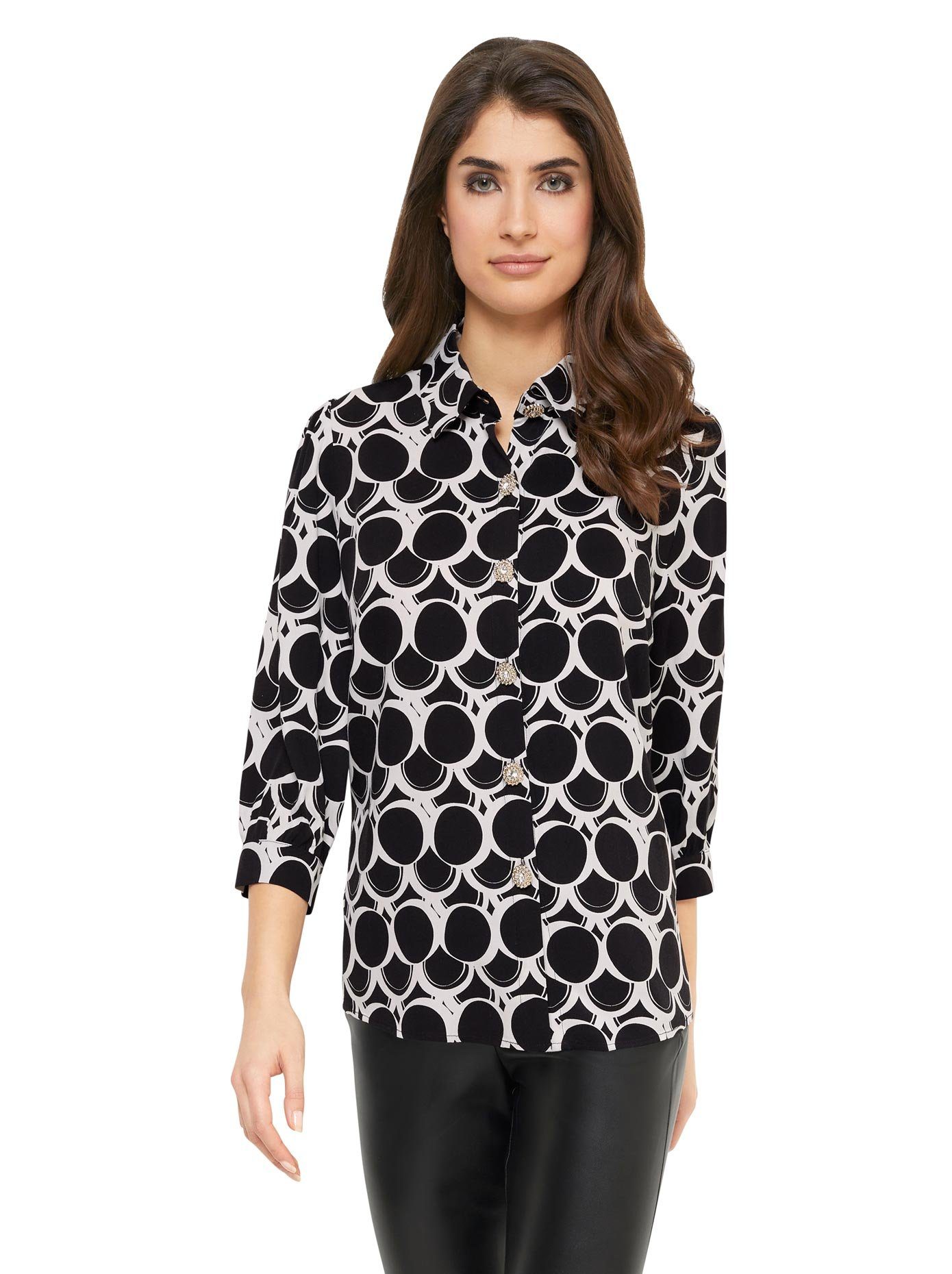 heine Gedessineerde blouse