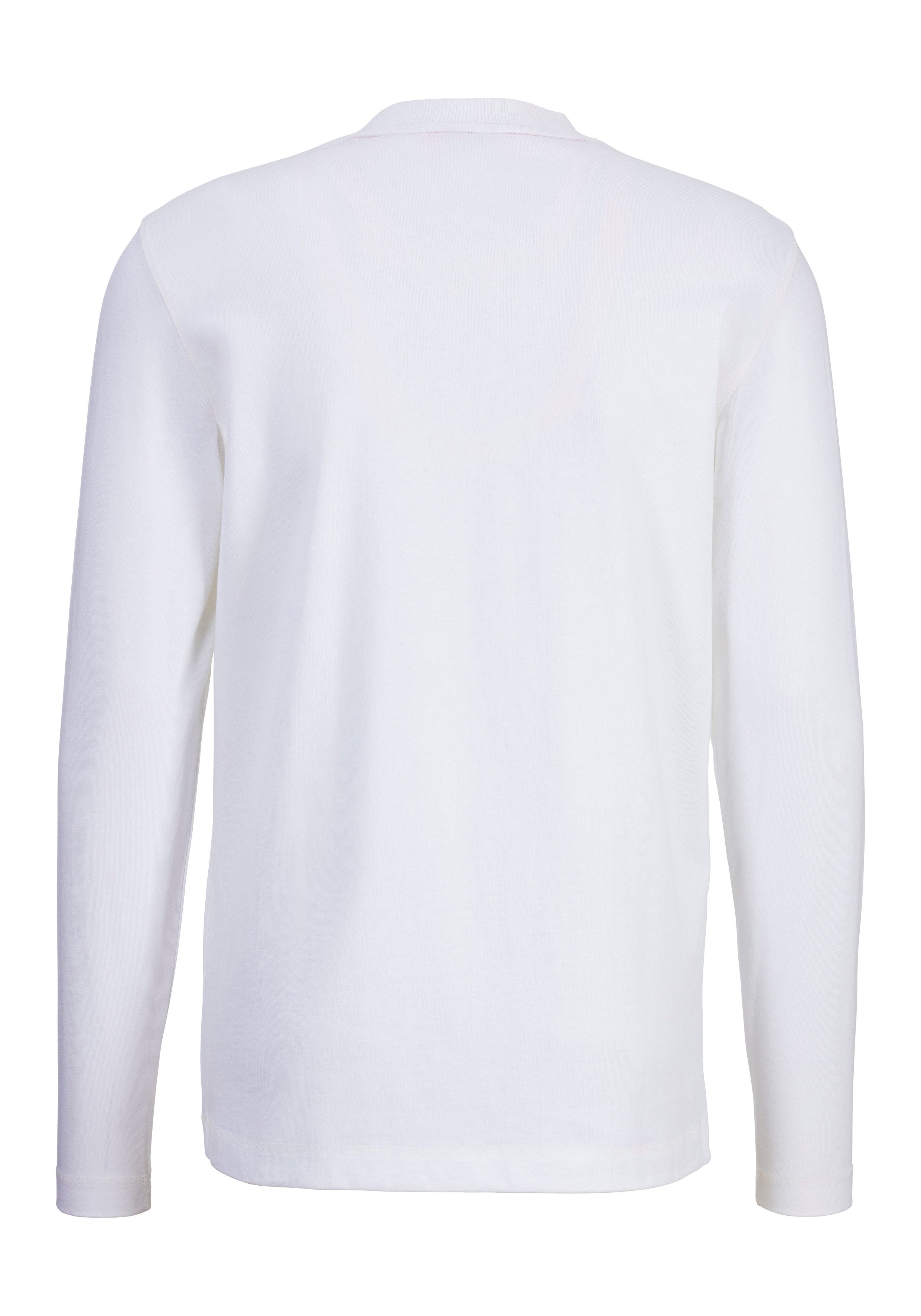 Boss Orange Shirt met lange mouwen Teebasiclong met een ronde hals