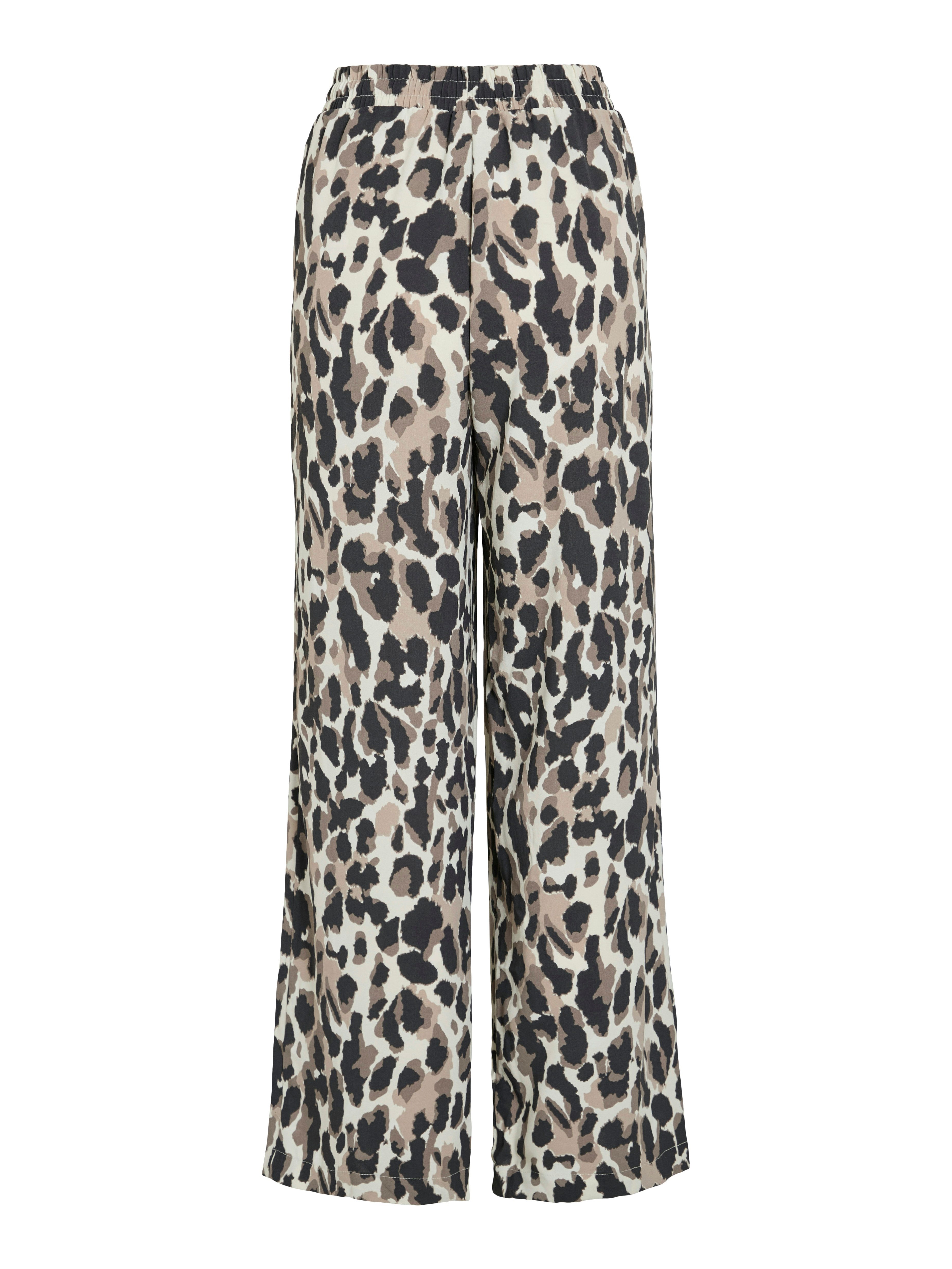 Vila Comfortbroek VIJOSA HW WIDE PANTS - NOOS