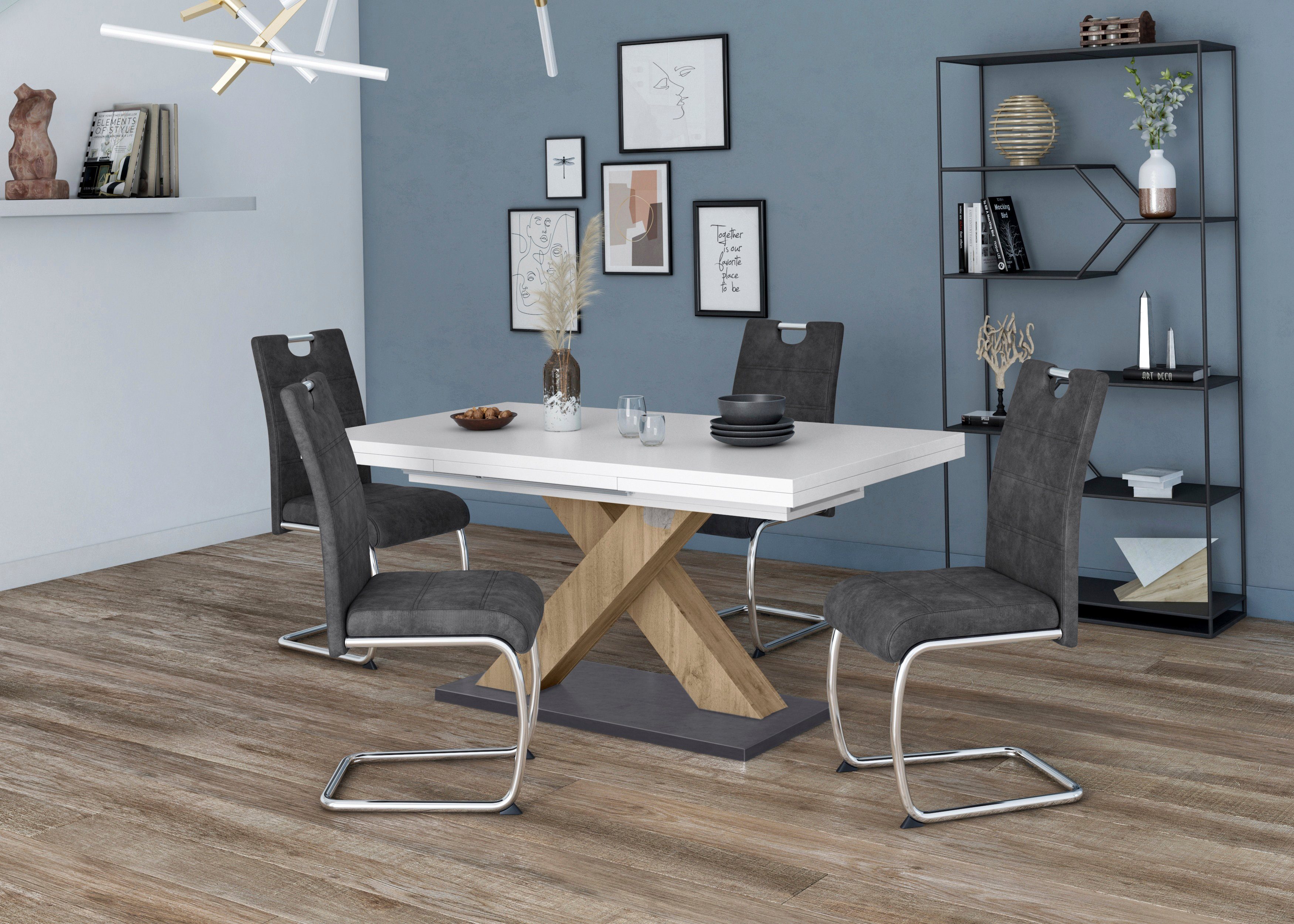 HELA Vrijdragende stoel Flora, eetkamerstoelen
