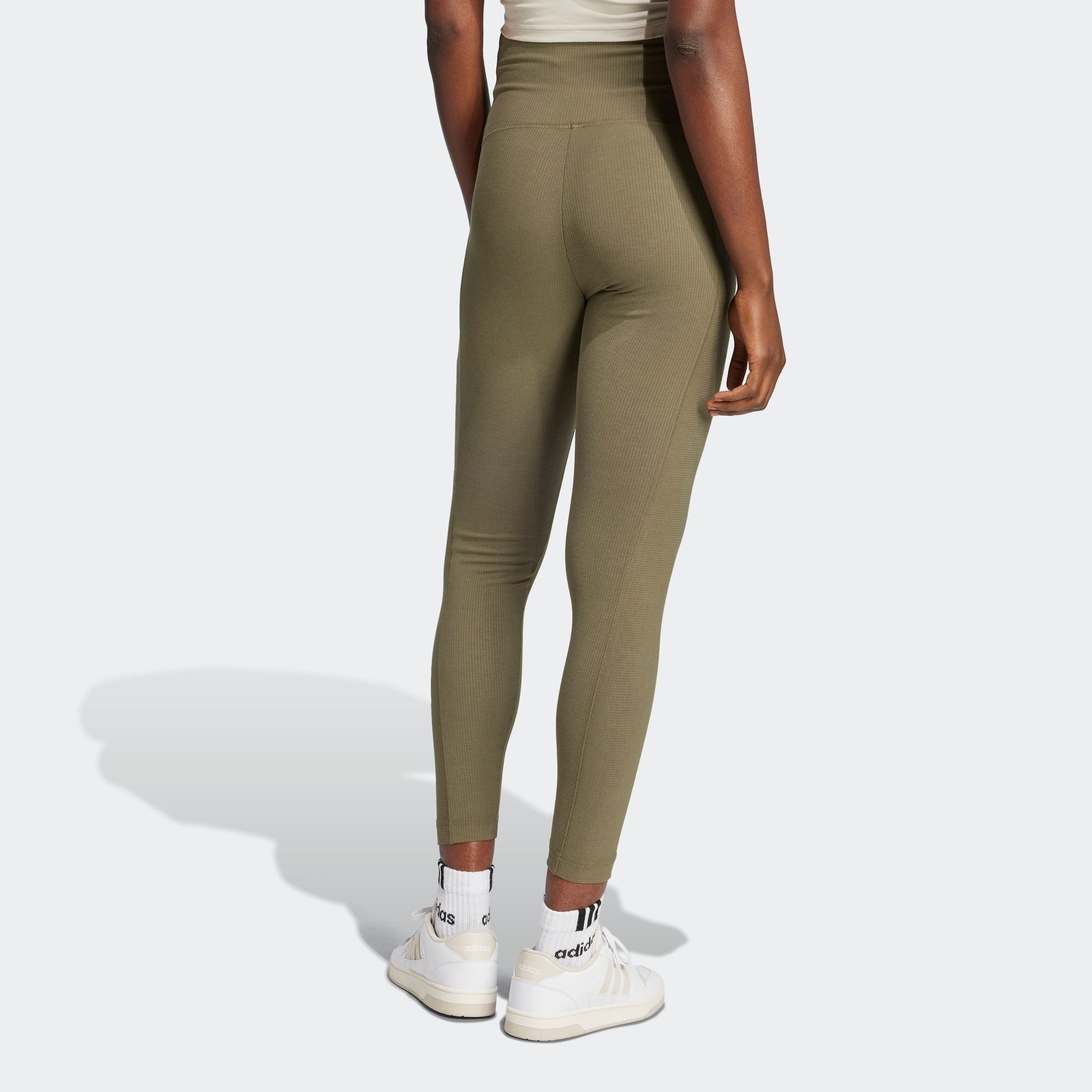 adidas Sportswear Trainingstights W MATERNITY LEG Zwangerschapslegging, elastische en extra hoge tailleband (1-delig)