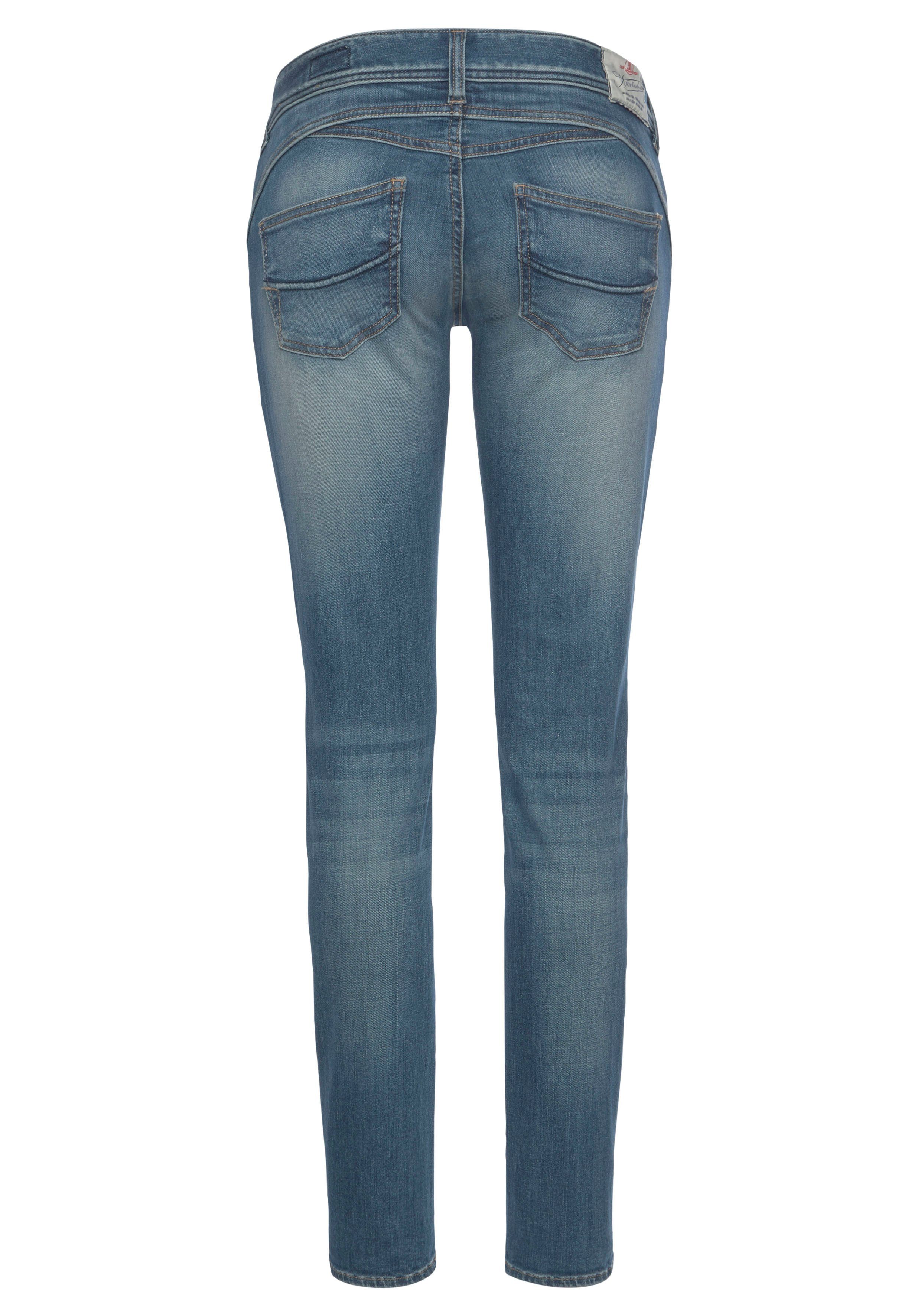 Herrlicher Slim fit jeans GILA SLIM ORGANIC DENIM milieuvriendelijk dankzij kitotex technology