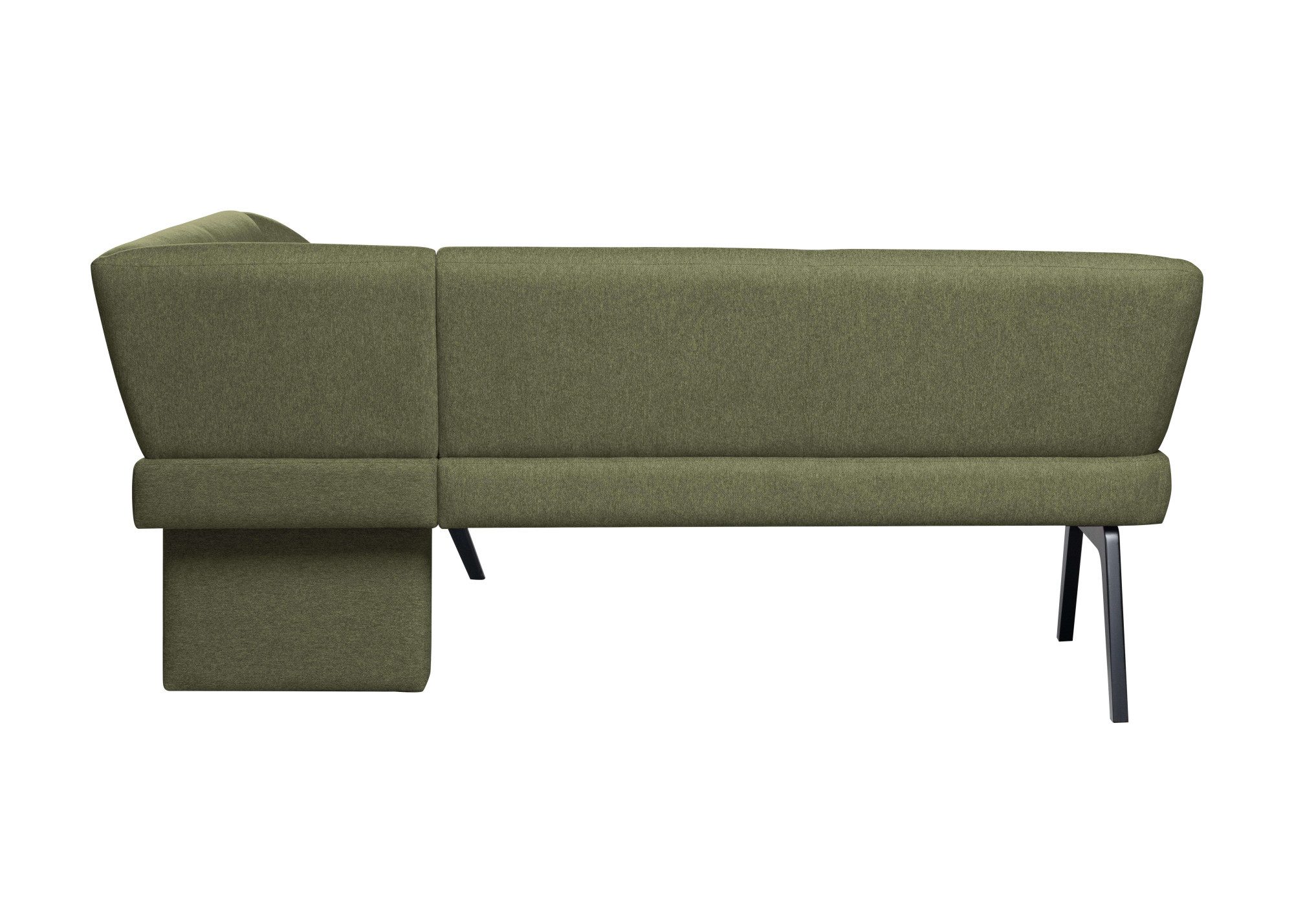 Home affaire Hoekbank Aretha keukenbank, kussenbank, eettafelbank, breedte 215 cm Moderne bank in mooie kleuren, nosagvering, aantal zitplaatsen: 5