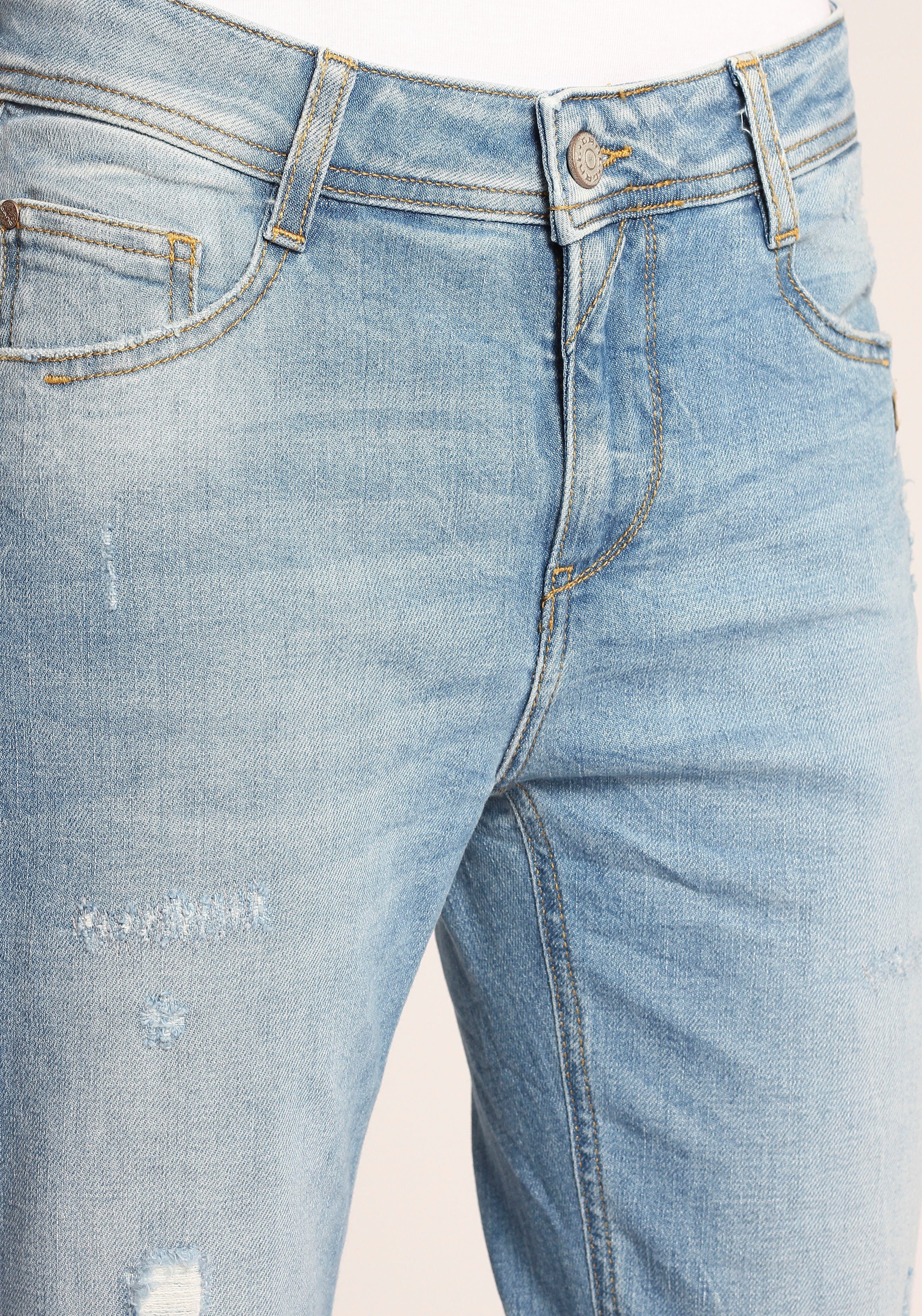 GANG Relax fit jeans 94AMELIE CROPPED met verkorte pijplengte