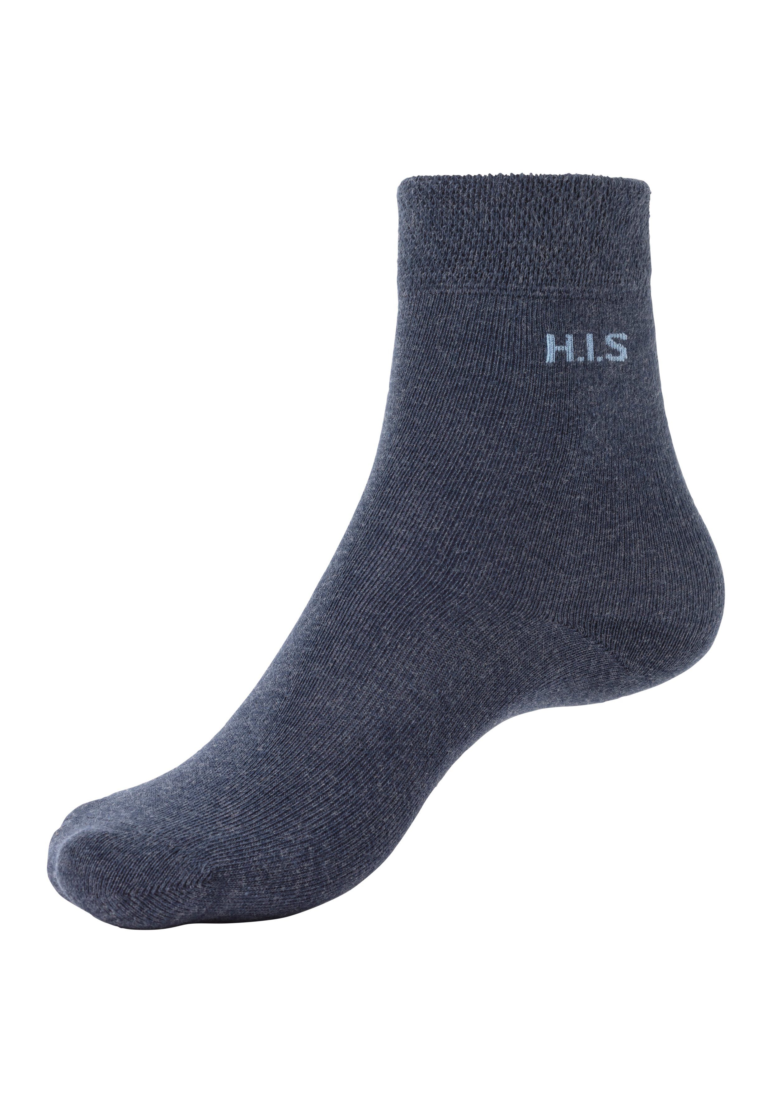 H.I.S Sokken zonder snijdende boord (set, 4 paar)