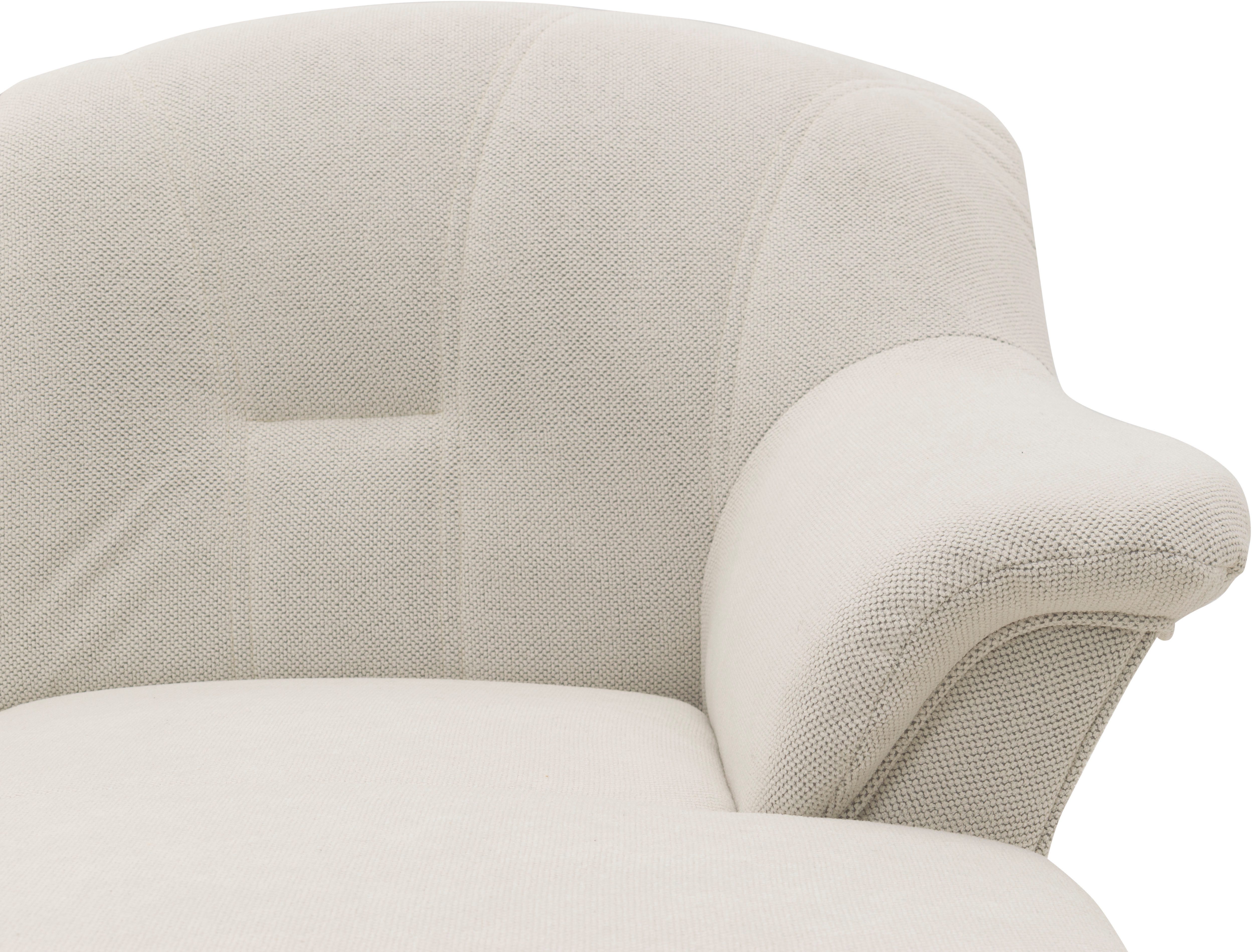 DOMO collection Zithoek Flores ook in leren bekleding, B/D/H: 293/180/86 cm, U-vorm (3 stuks)