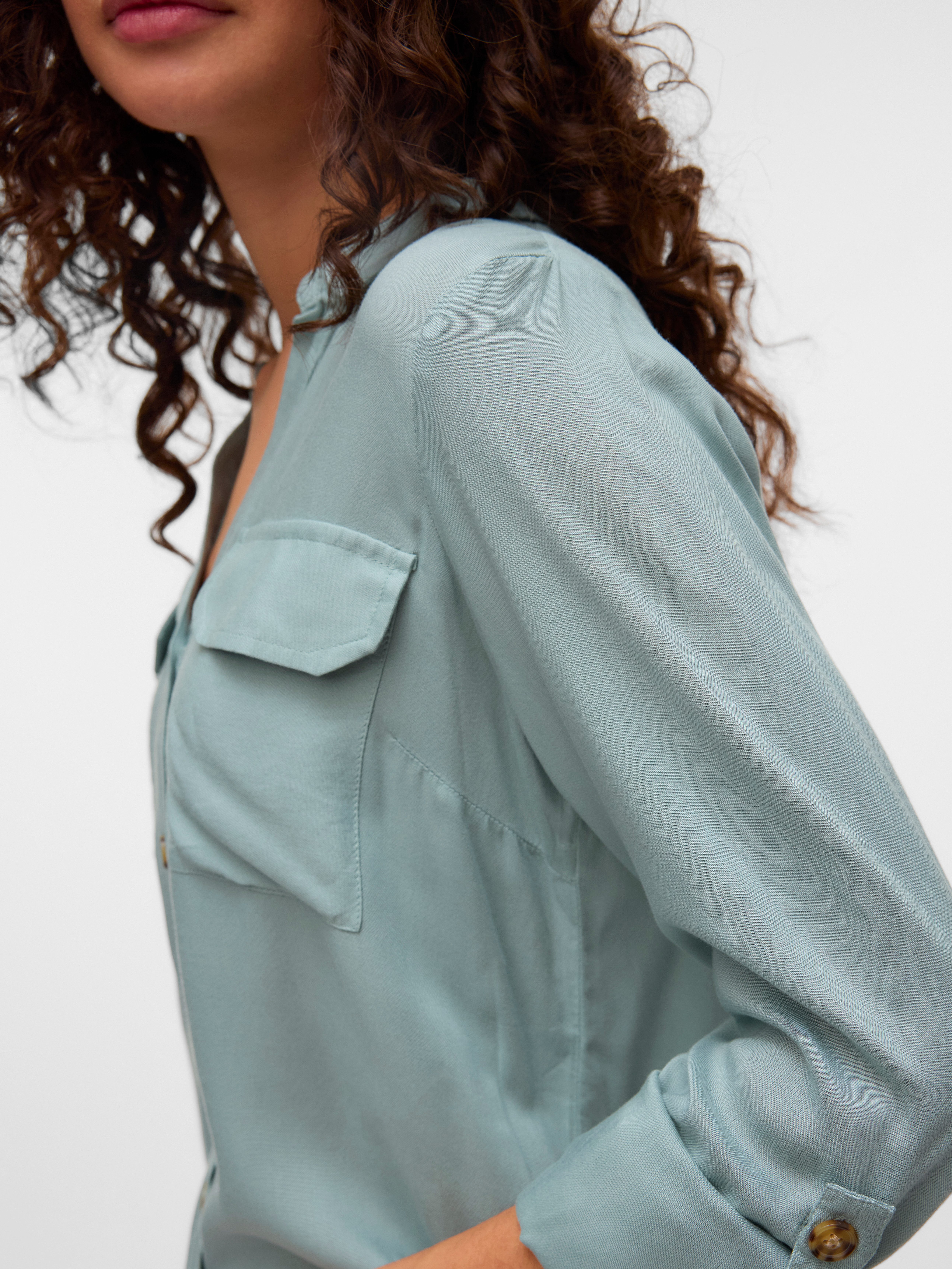 Vero Moda Overhemdblouse VMBUMPY L/S SHIRT NEW WVN GA NOOS