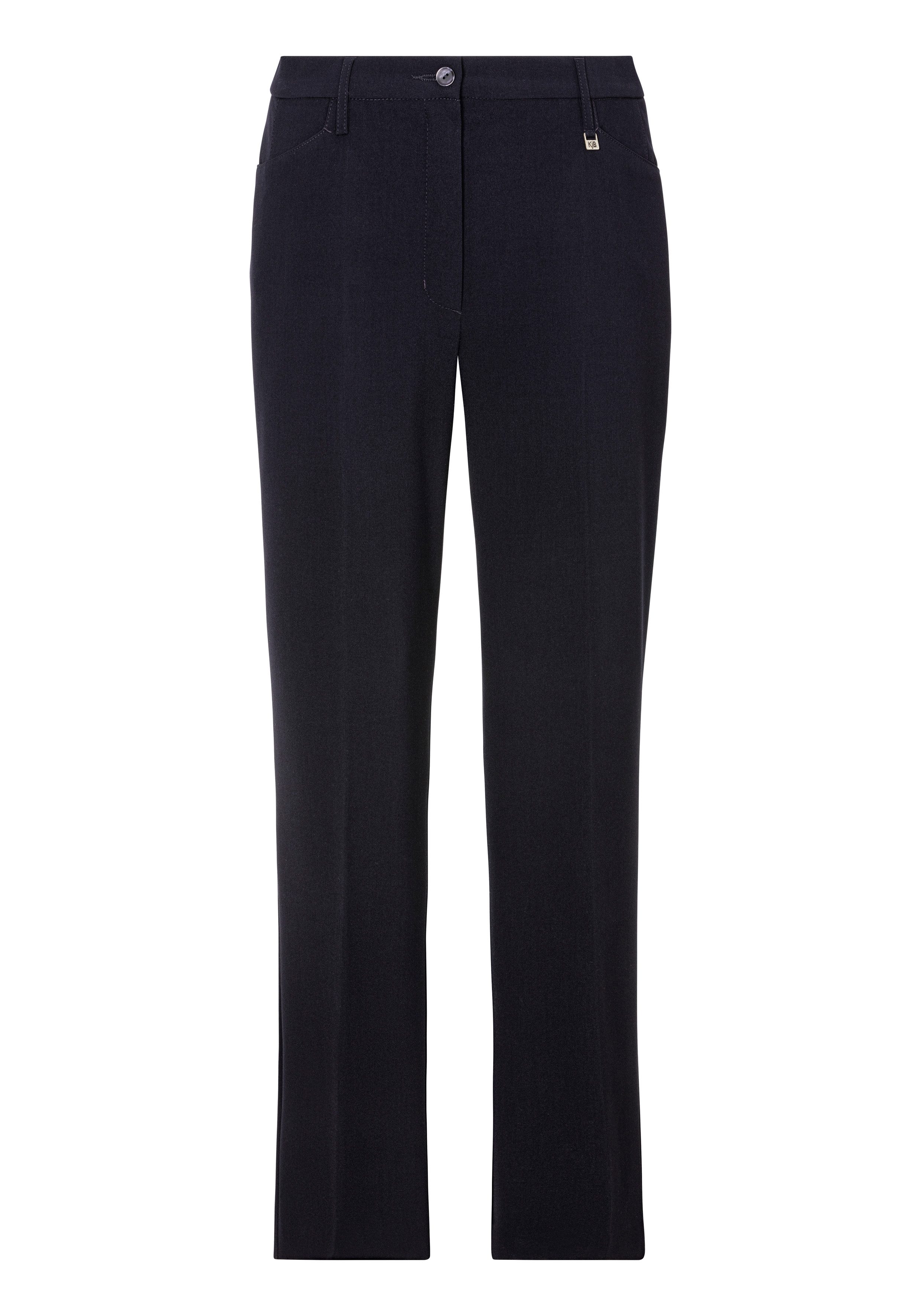 KjBRAND Stoffen broek Bea in Bi-Stretch Kamgarenlook met Persplooien