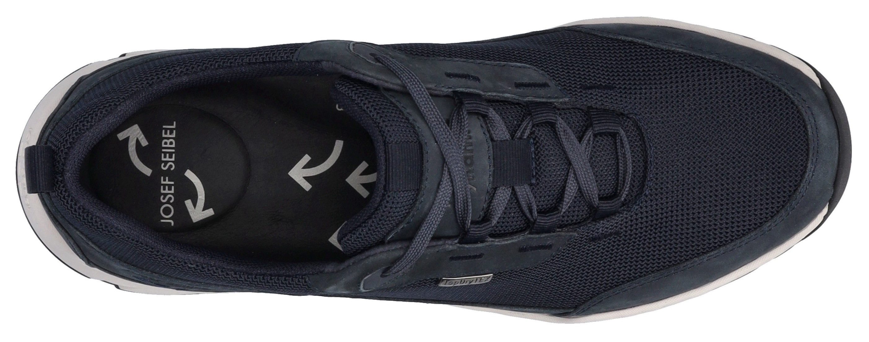 Josef Seibel Sneakers Mitchell 53 , comfort schoen, vrijetijdsschoen, sneaker met comfortabele loopzool