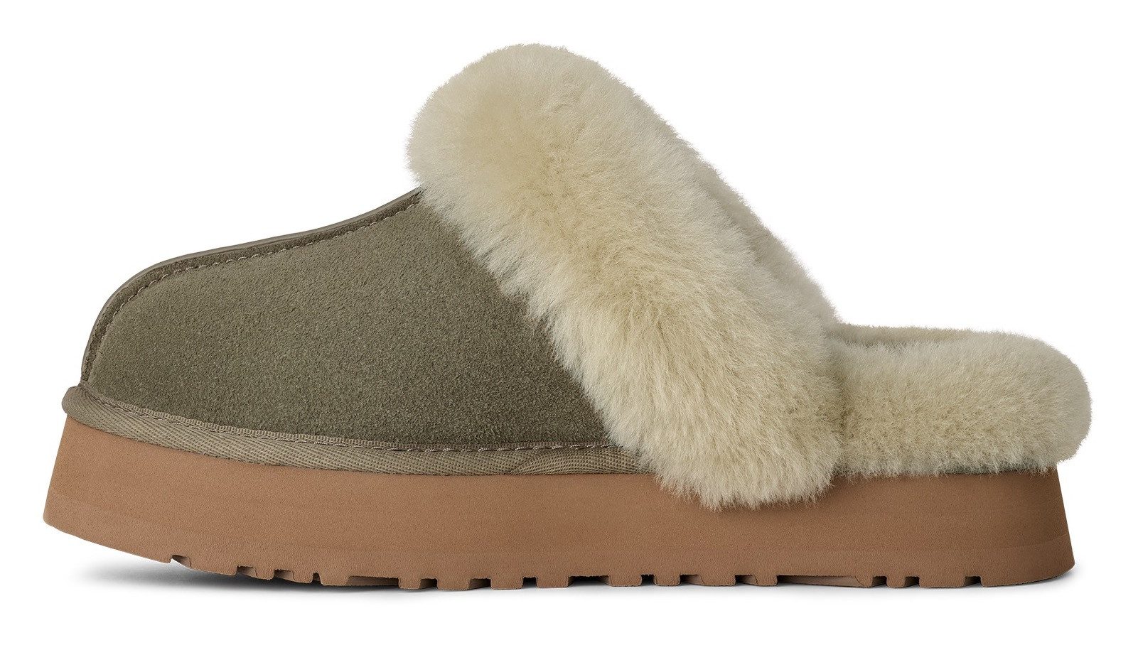UGG Pantoffels DISQUETTE Huisslippers, huisschoen, klomp met trendy plateau