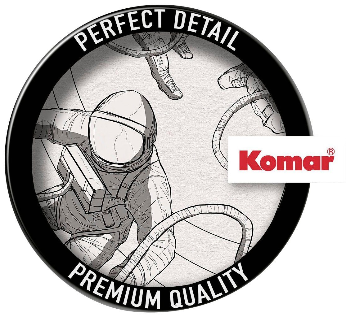 Komar Fotobehang Zelfklevend vlies - Weltraum - Afmeting 125 x 125 cm (1 stuk)