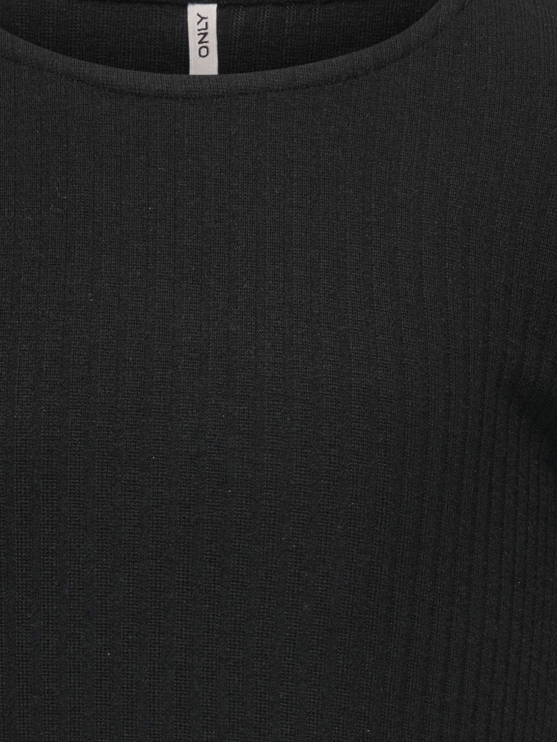 KIDS ONLY Shirt met ronde hals KOGNELLA L S O-NECK TOP JRS NOOS