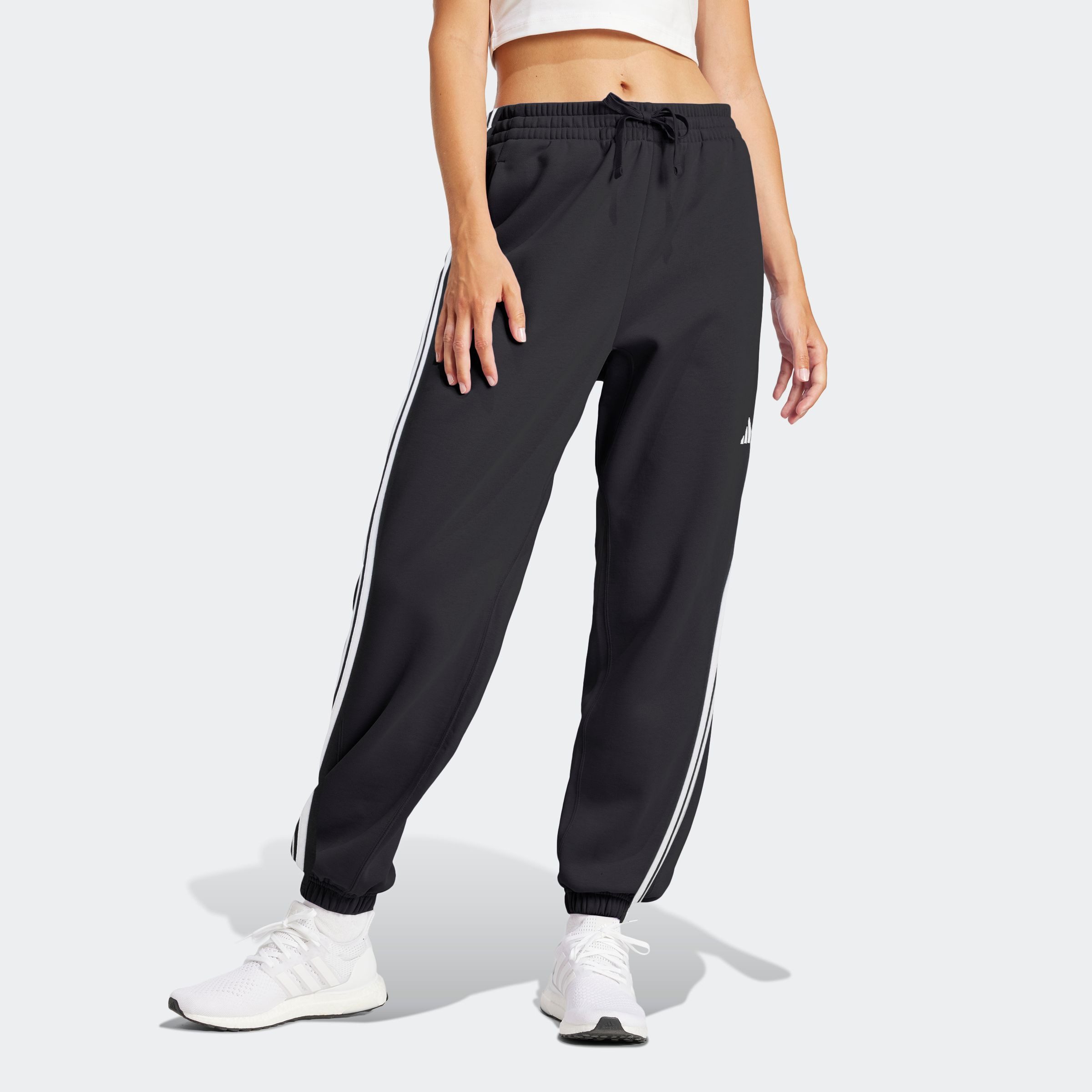 adidas Sportswear Sportbroek W 3S FT CF PT van zacht french terry materiaal (1-delig)