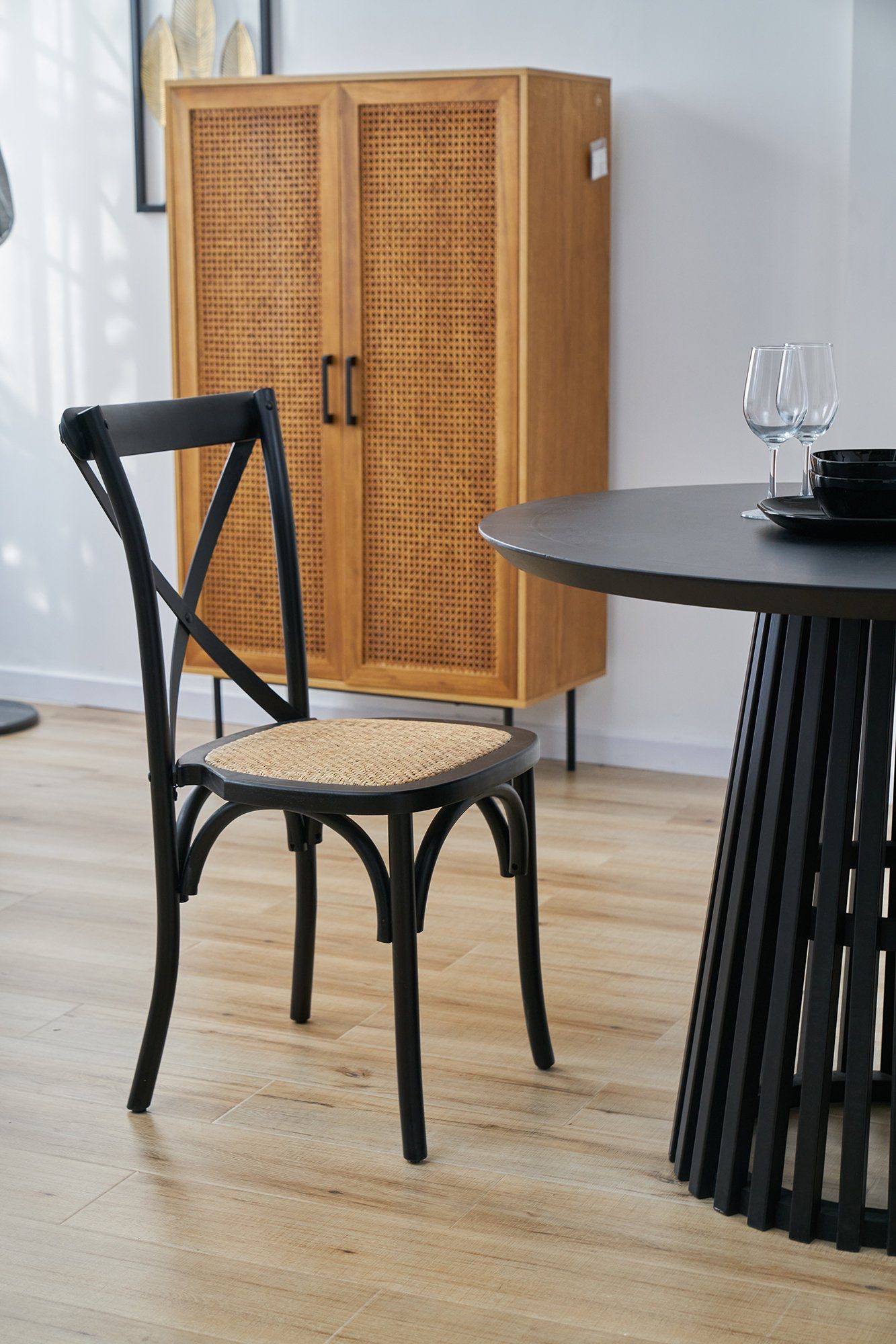 SIT Rotanstoel stapelbaar (set, 2 stuks)