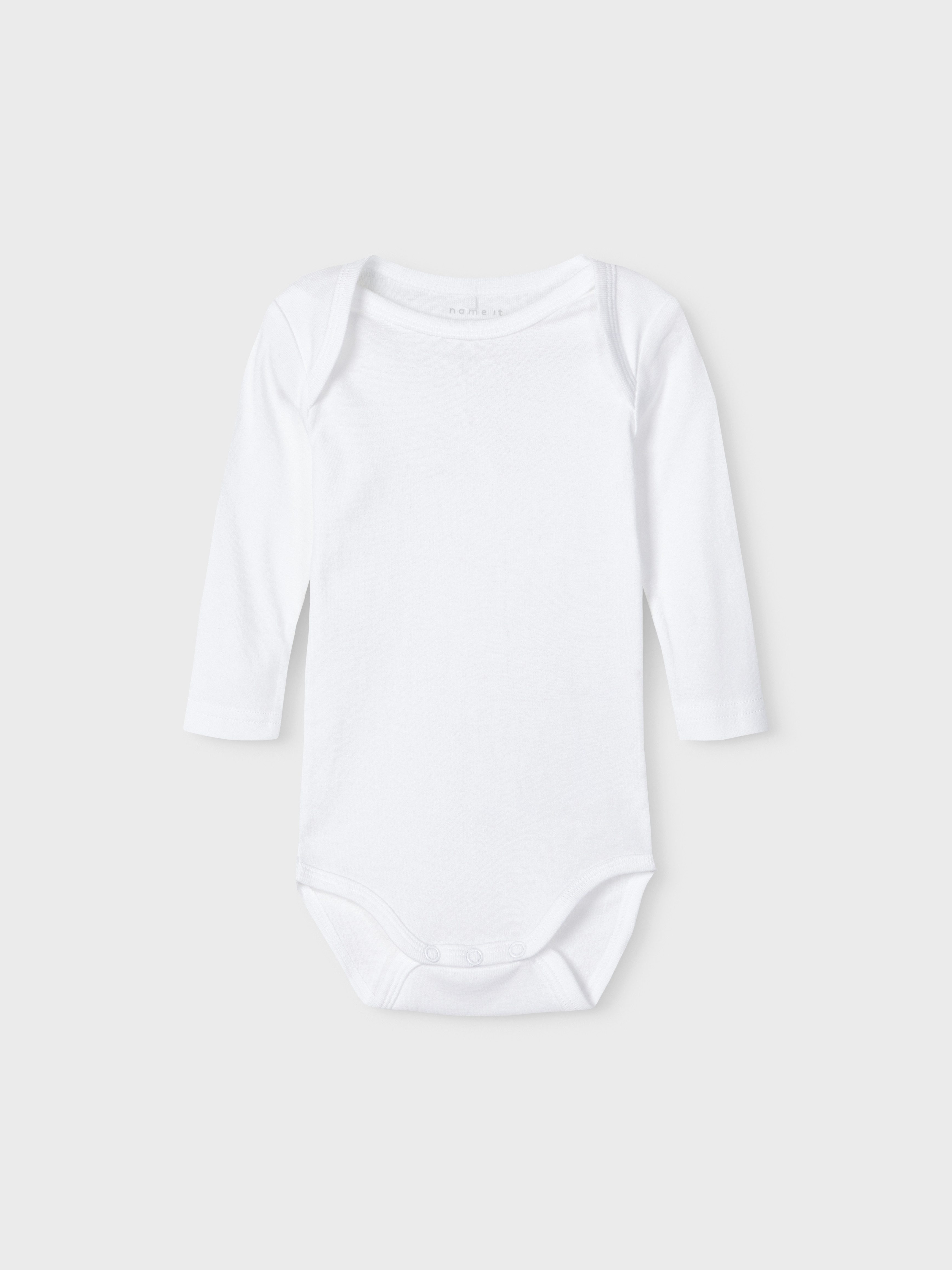 Name It Body NBNBODY 3P LS SOLID NOOS (set, 3-delig)