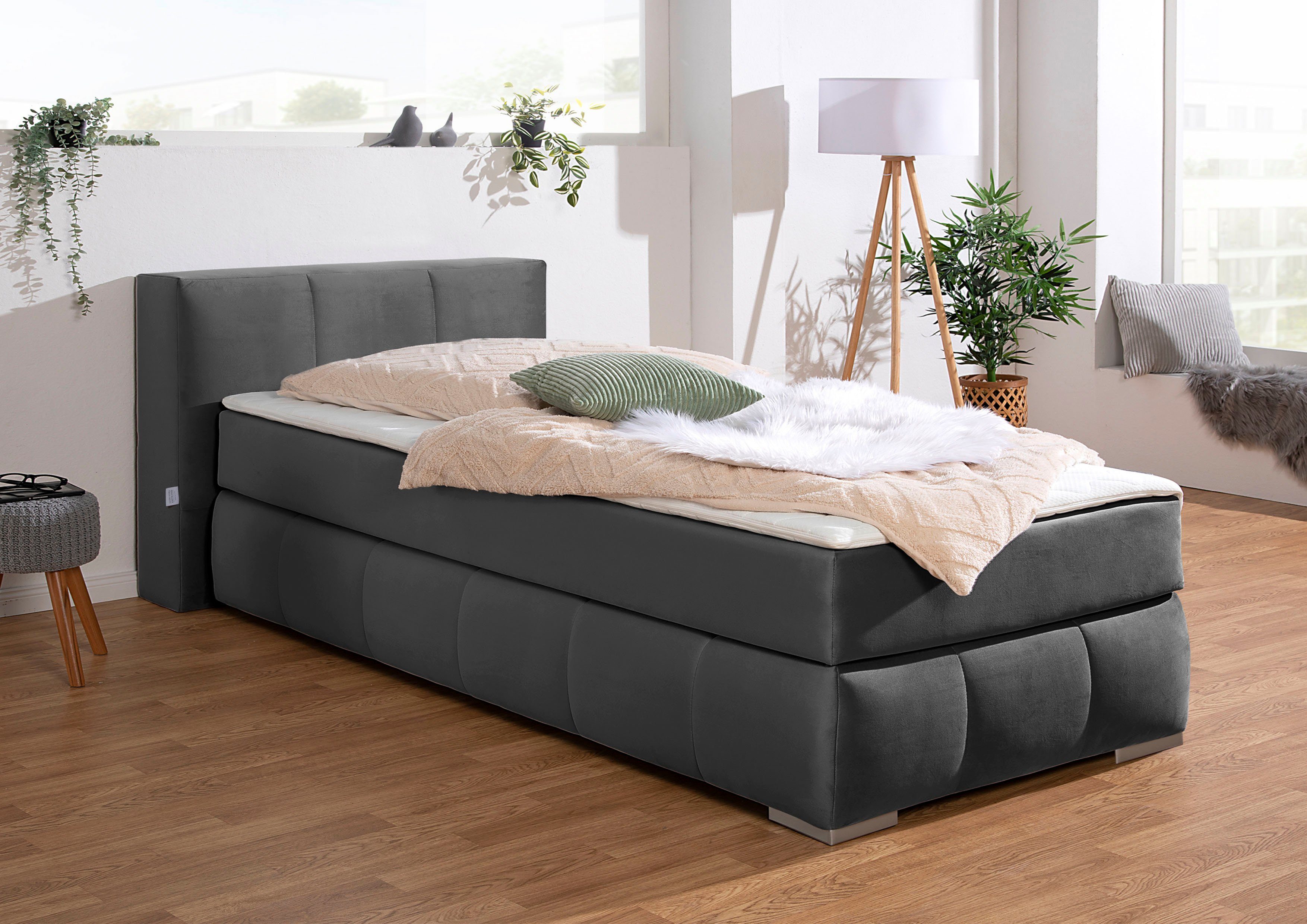 Guido Maria Kretschmer Home&Living Boxspring Chelles incl. koudschuim matrastopper, in 5 breedtes en 3 matrastypes